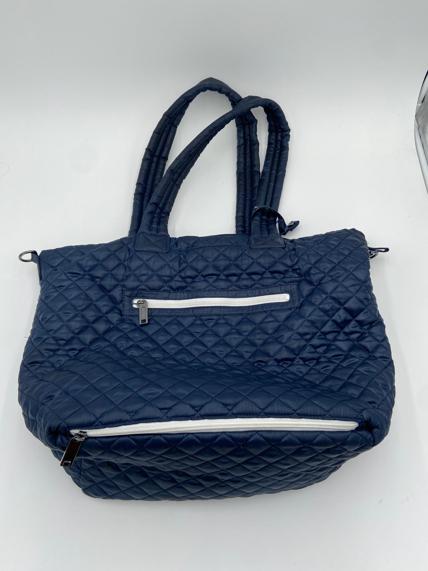 Oliver Thomas Kitchen Sink Tennis Tote Navy Blue