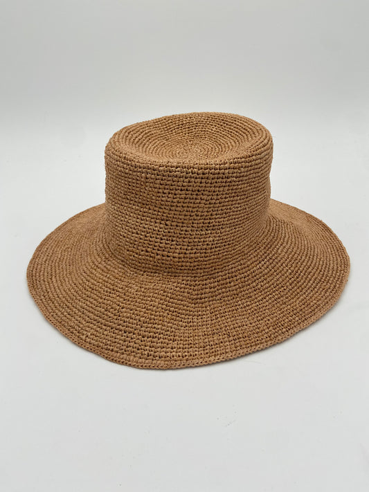 Lack of Color Inca Straw Bucket Wide Hat size S