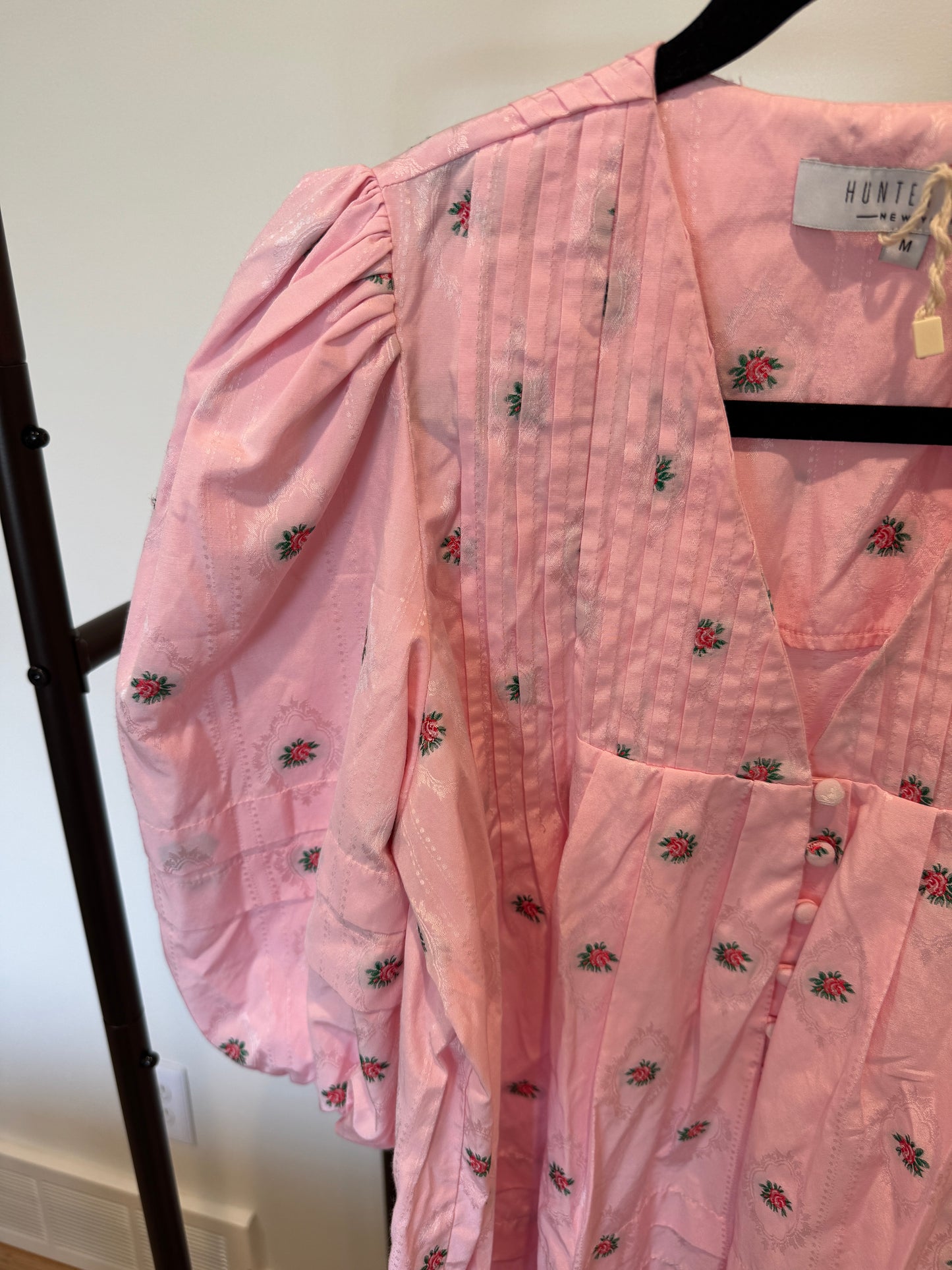Hunter Bell Jenkins Dress Pink Blossom size M