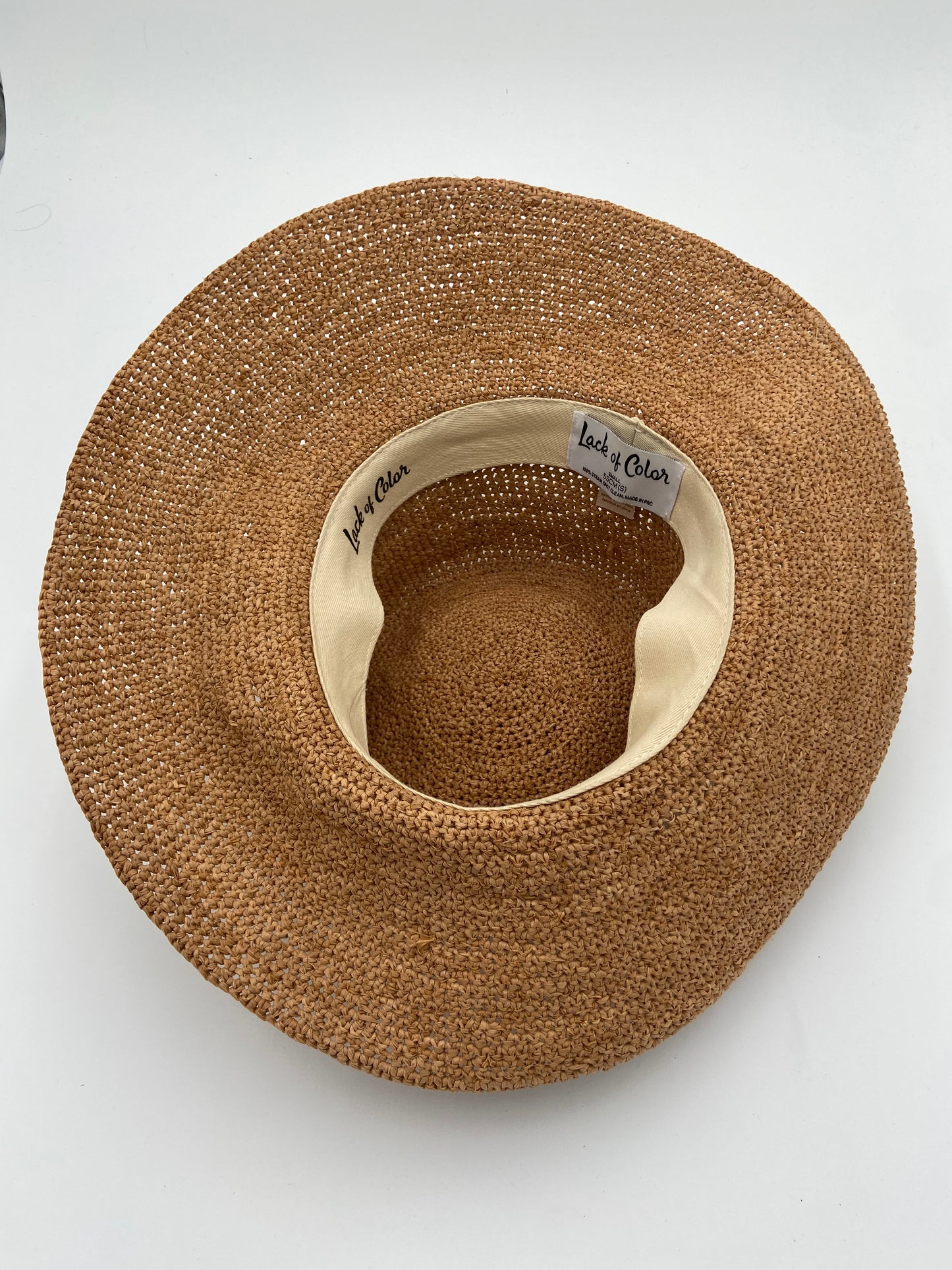 Lack of Color Inca Straw Bucket Wide Hat size S