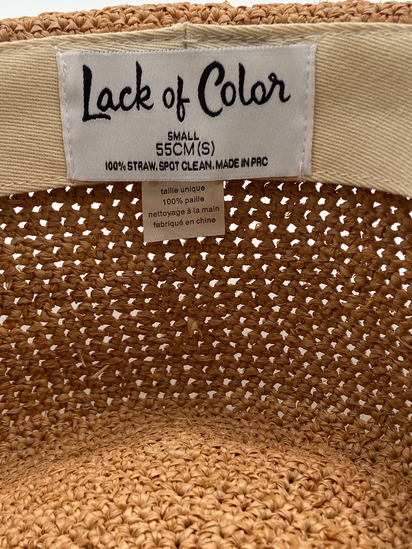 Lack of Color Inca Straw Bucket Wide Hat size S