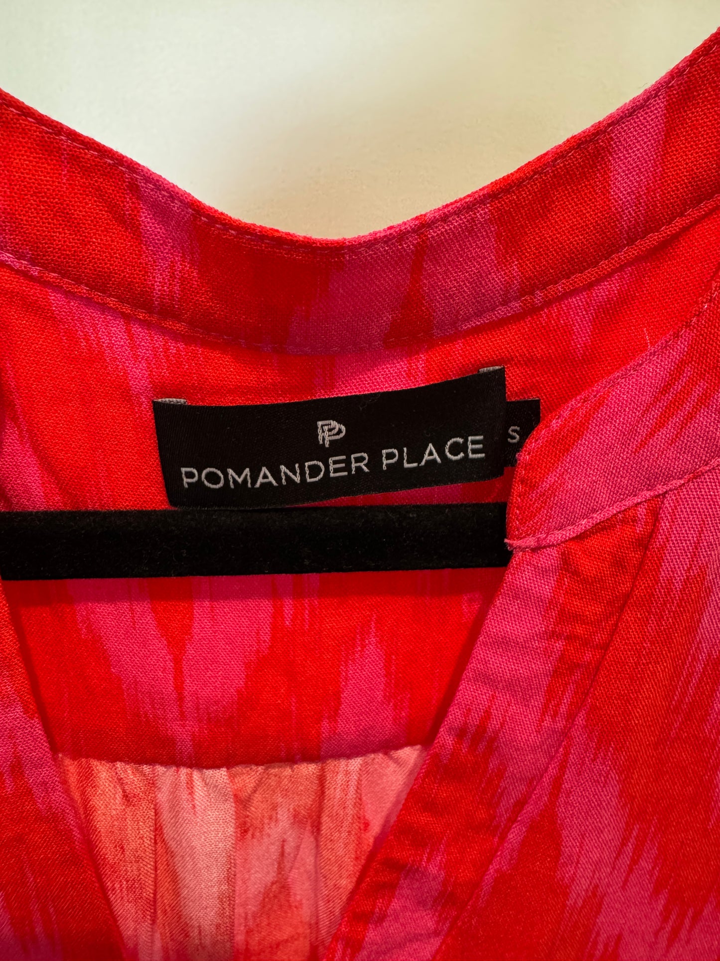 Pomander Place Hot Pink Ikat Kenzo Dress size S