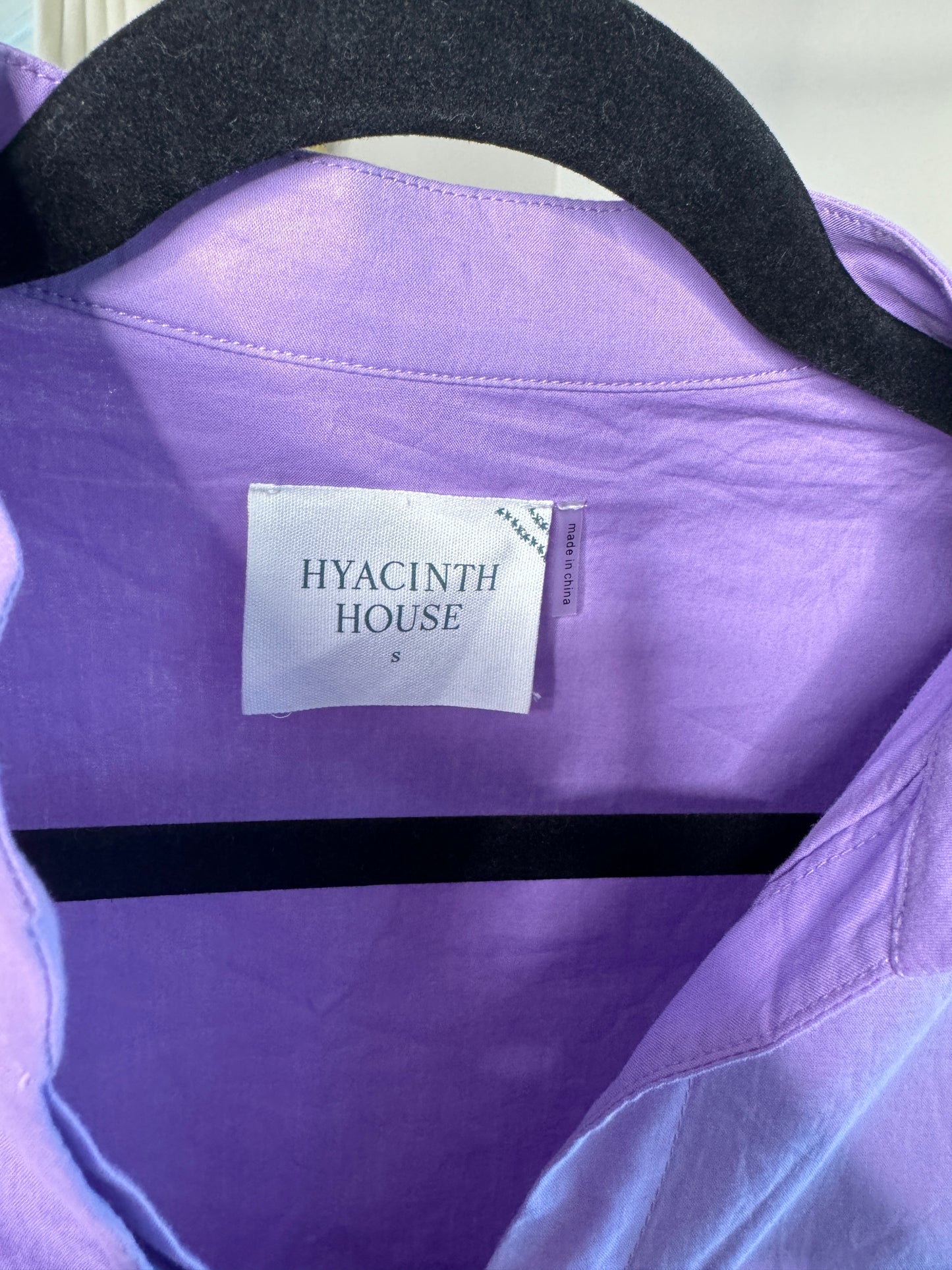Hyacinth House Wisteria Caftan size S