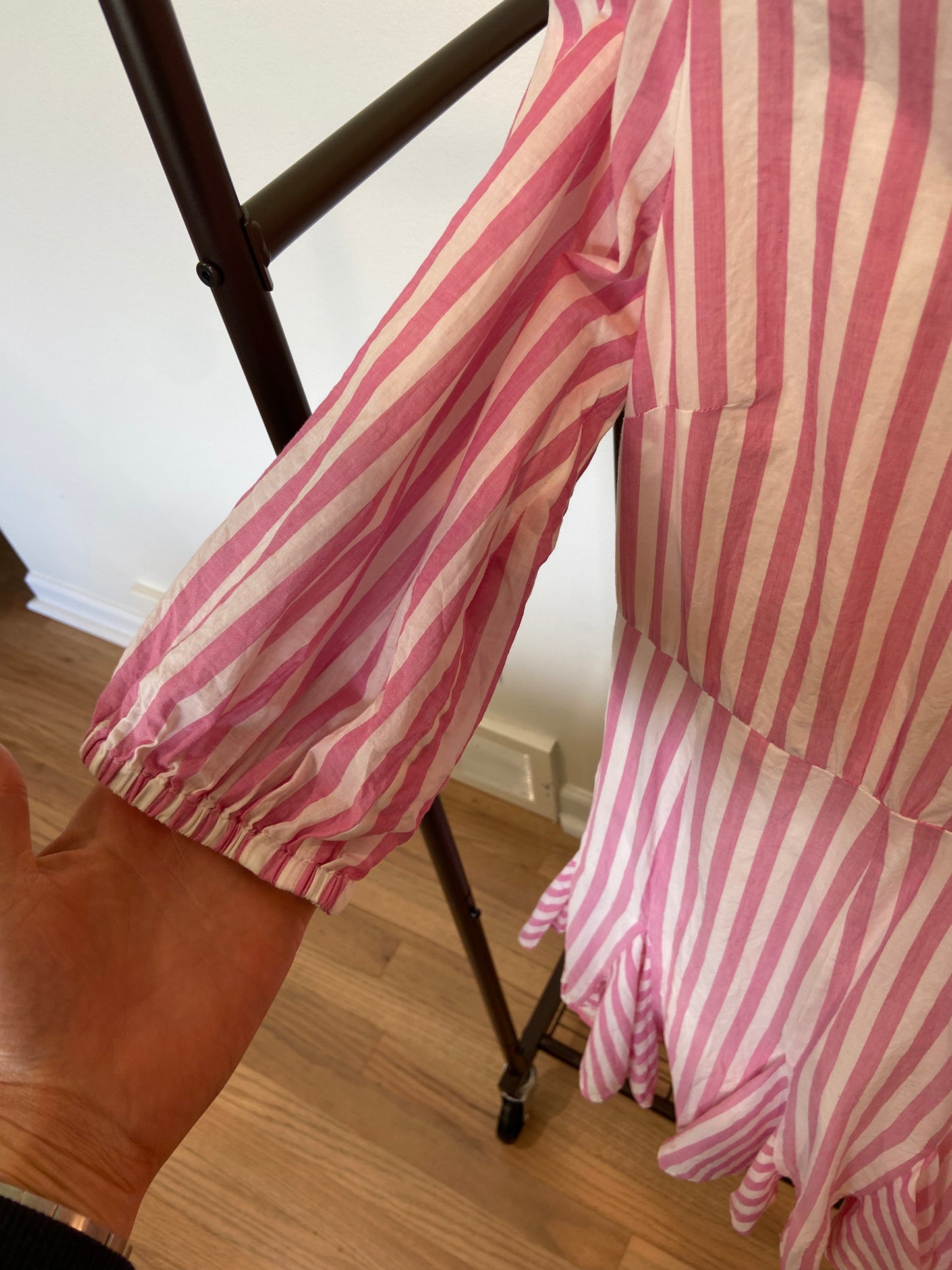Boden Puff Sleeve Cotton Dress size 8