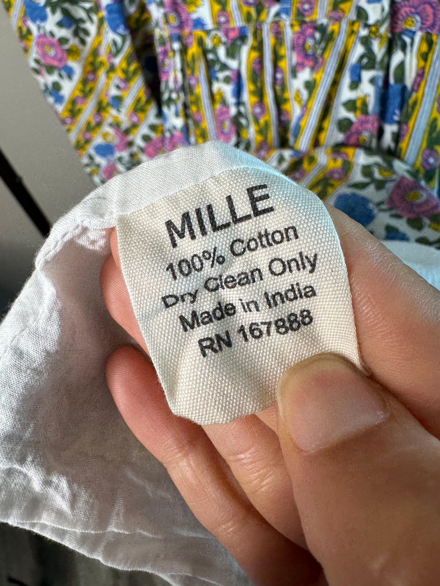 MILLE Alain Stripe Daisy Dress size XS