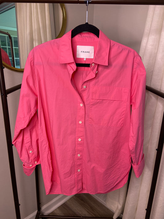 Frame Oversized Vacation Shirt size XS