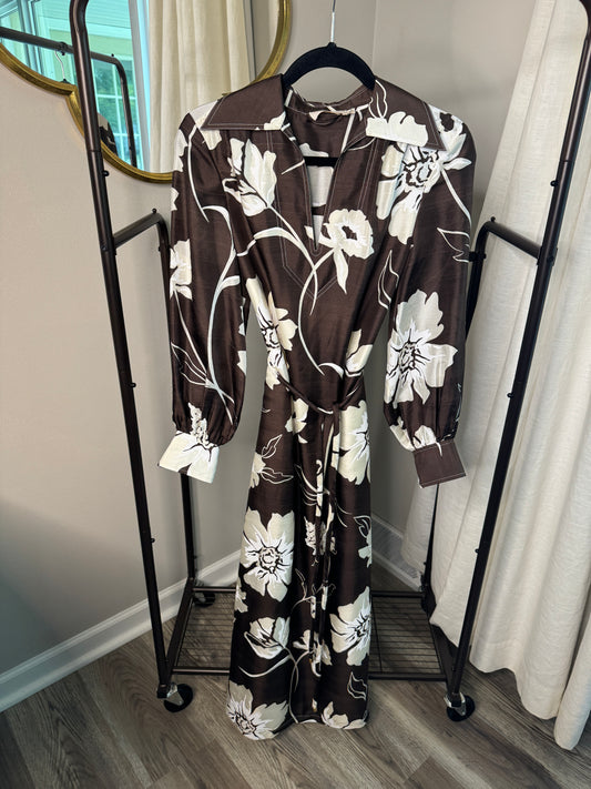 Tory Burch Silk Daisy Tunic size XS