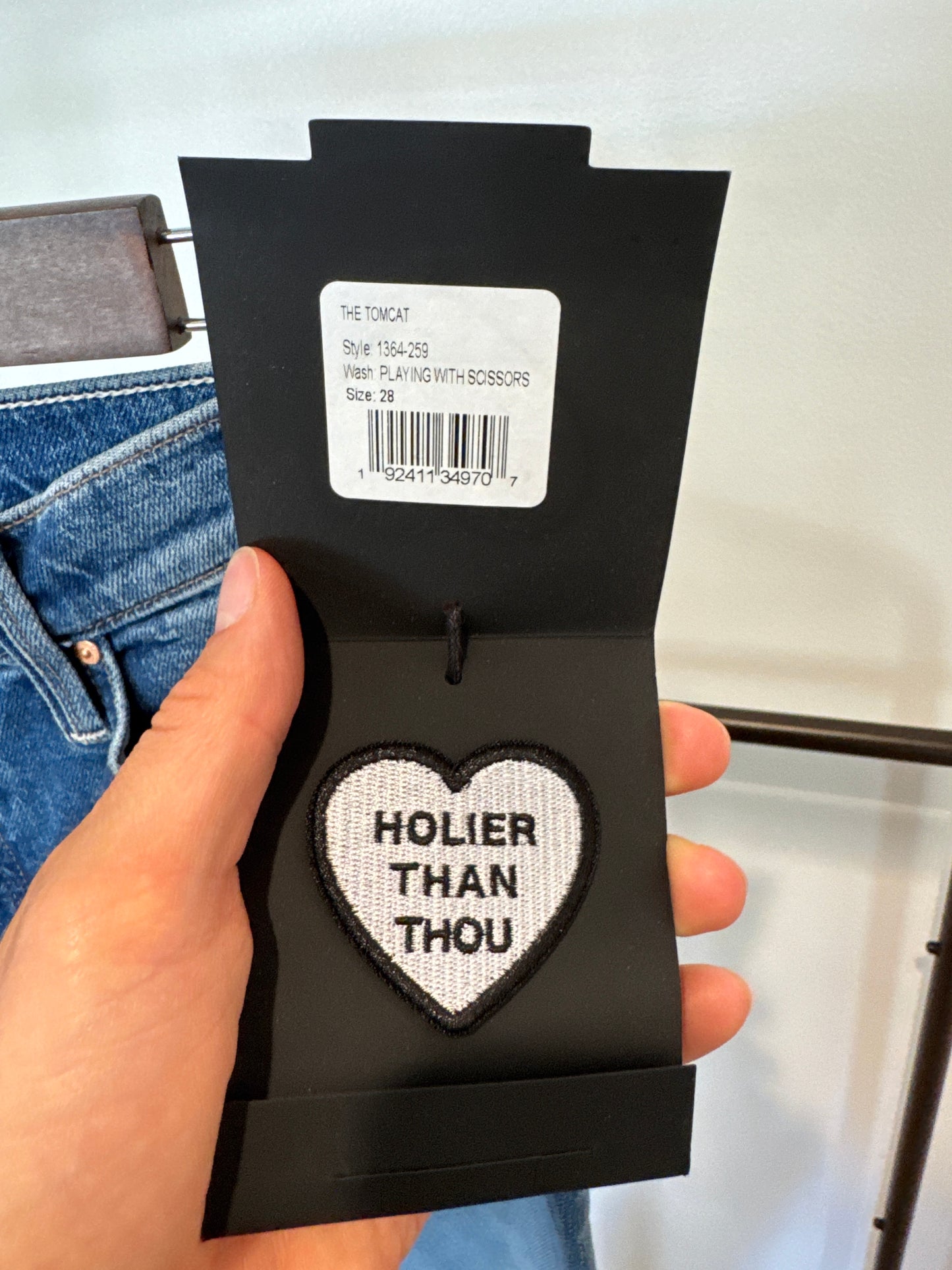 Mother The Tomcat Jeans Playing With Scissors size 28