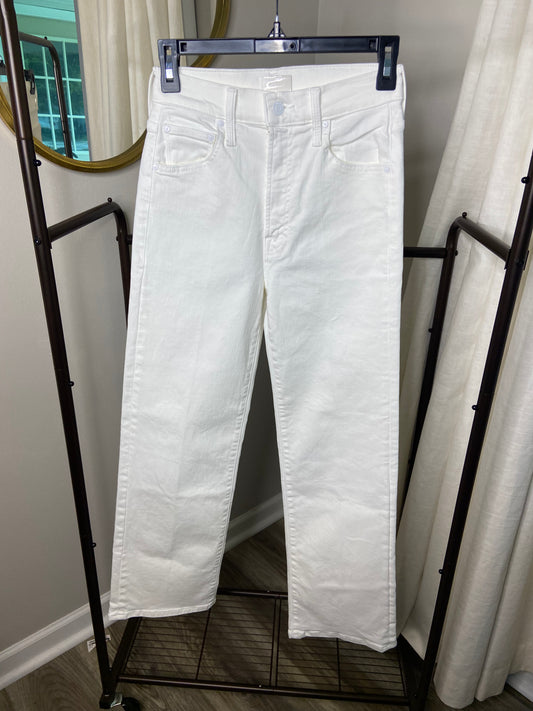 Mother The Rambler Zip Ankle Jeans size 24