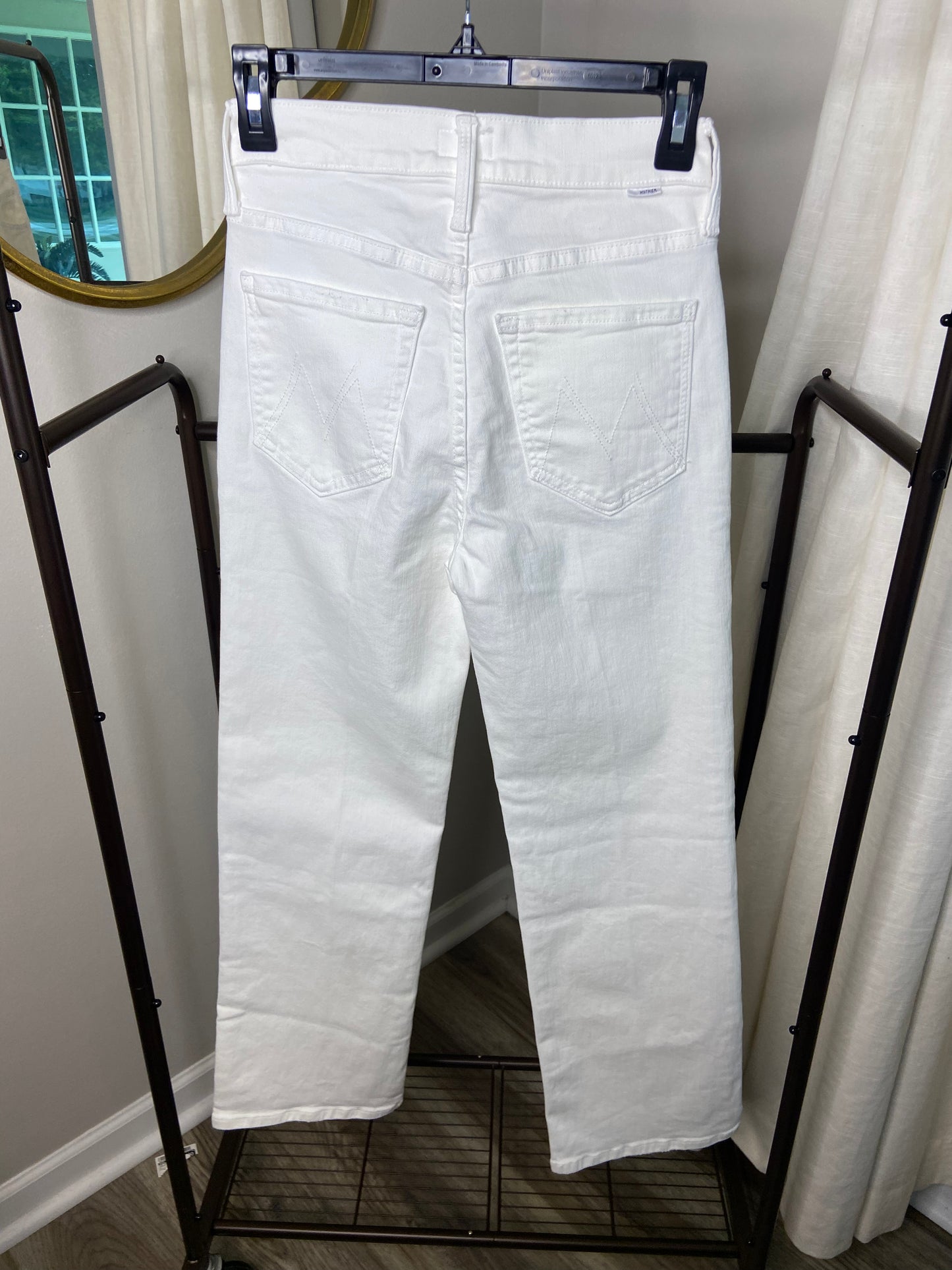 Mother The Rambler Zip Ankle Jeans size 24