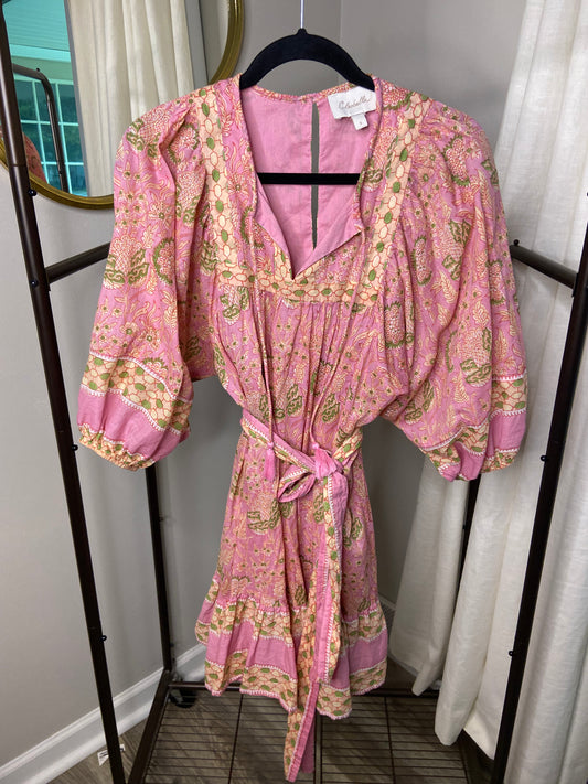 Cleobella Magdalena Mini Dress Wildflowers size S