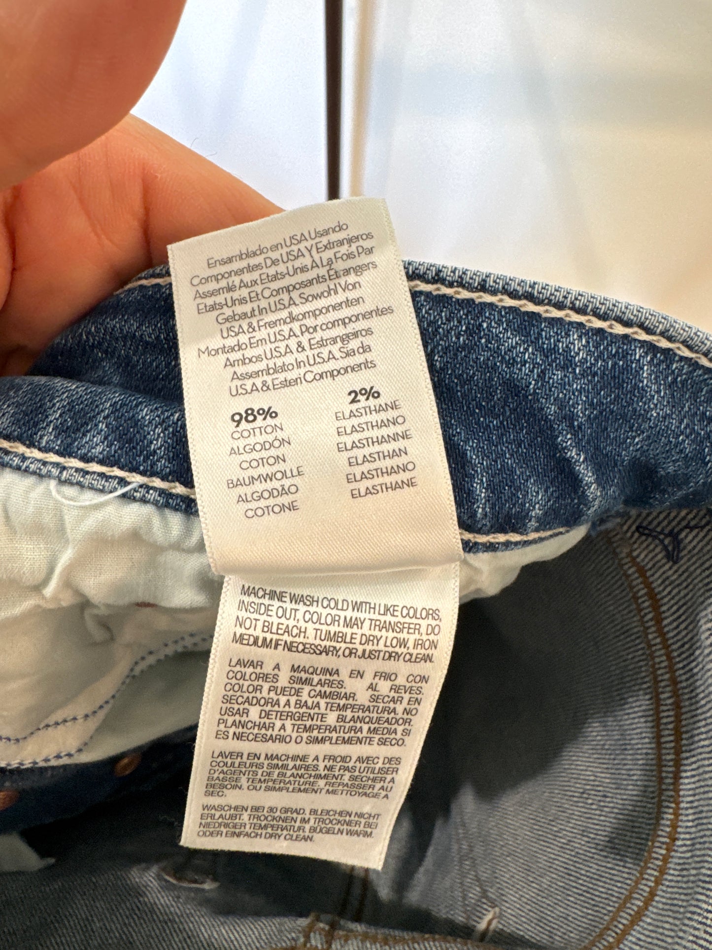 Mother The Tomcat Jeans Playing With Scissors size 28
