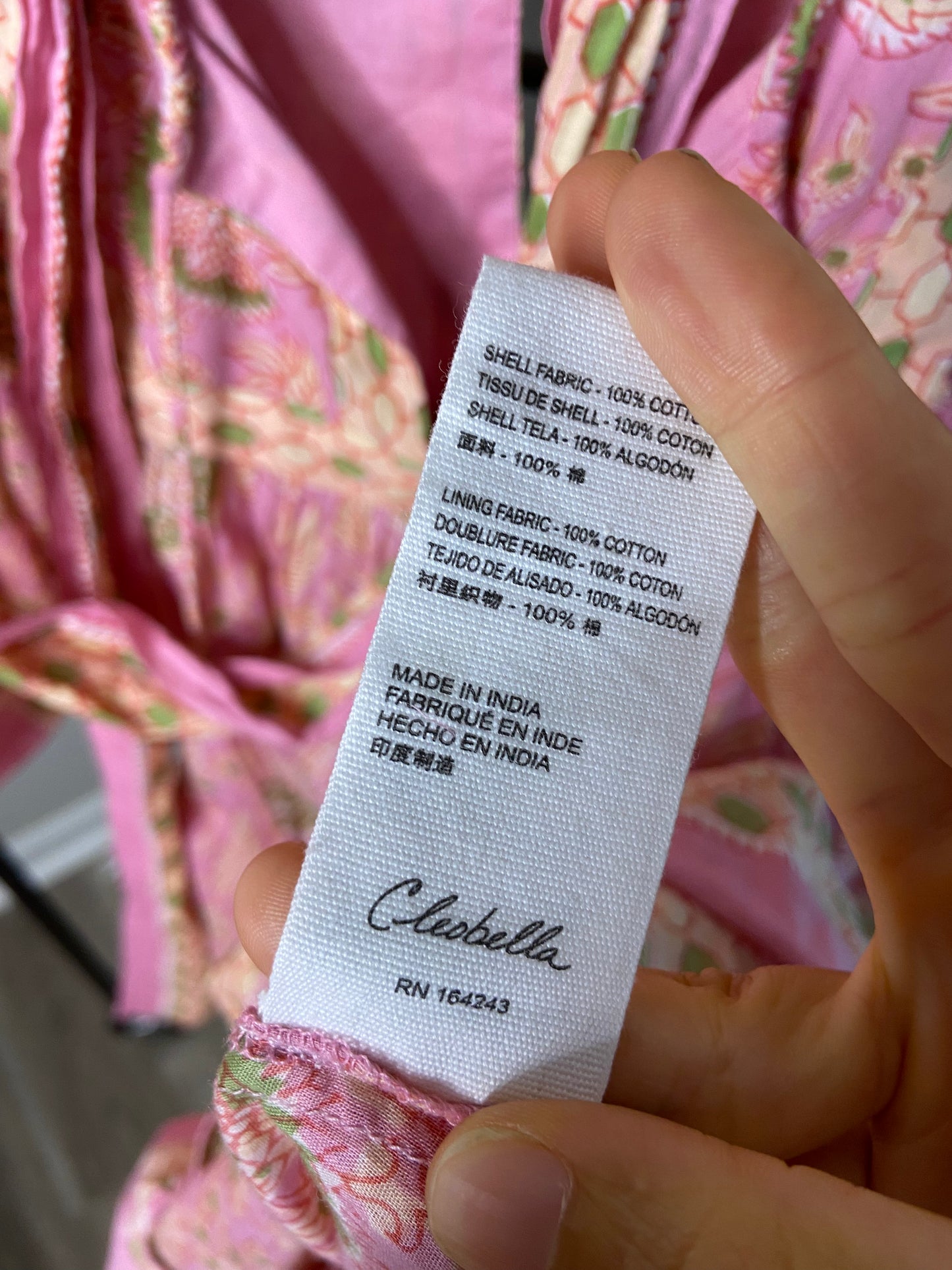 Cleobella Magdalena Mini Dress Wildflowers size S