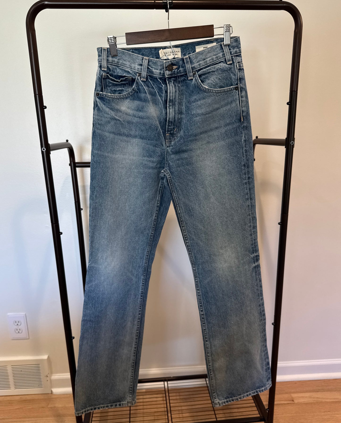 Nili Lotan Mitchell Jeans Summer Wash size 25