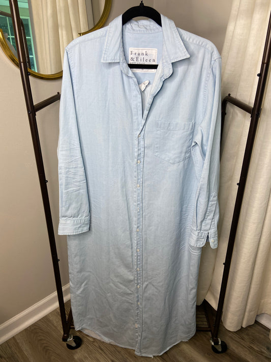 Frank and Eileen Denim Rory Shirt Dress size L