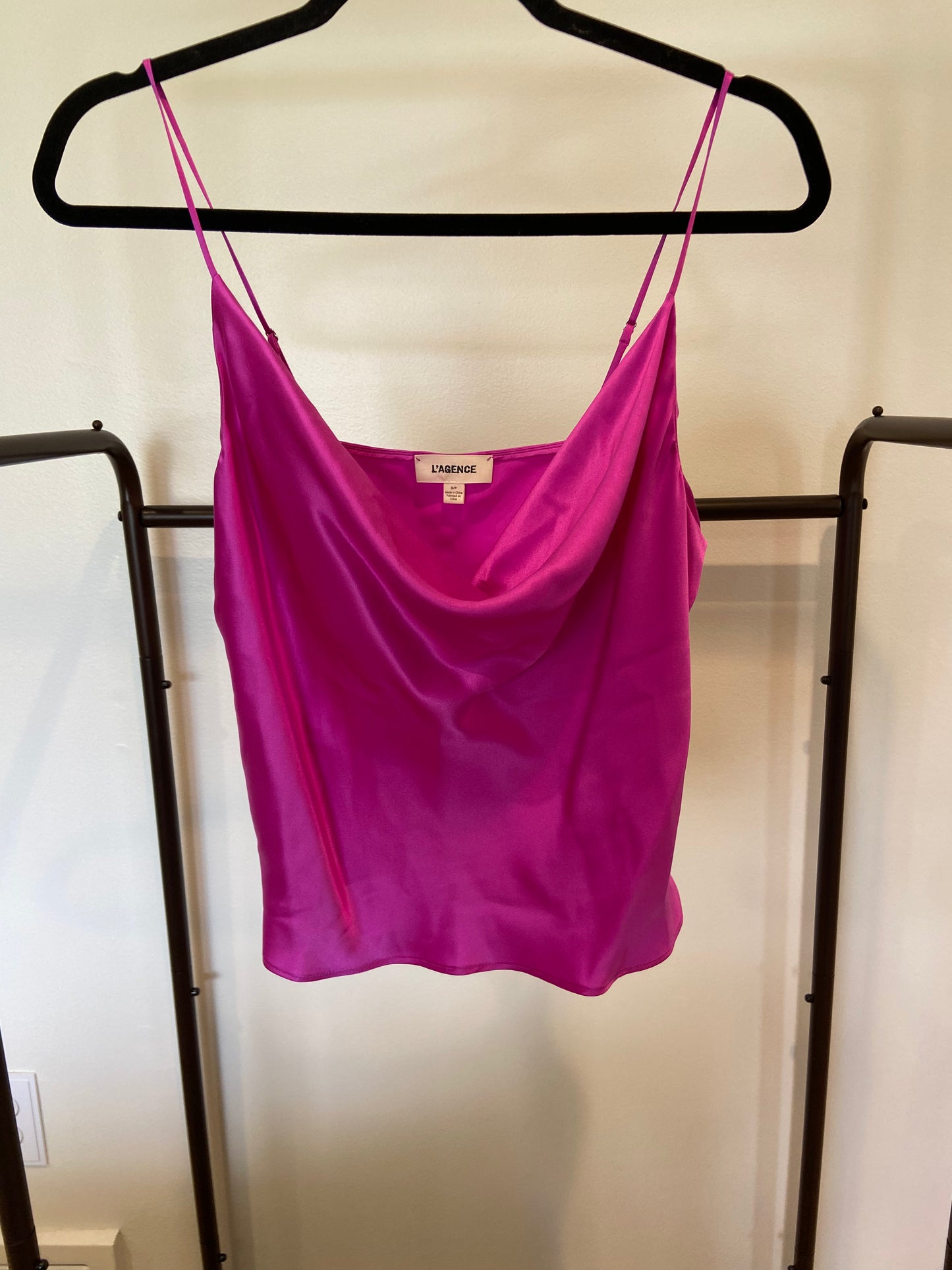 L'Agence Calista Silk Camisole size S