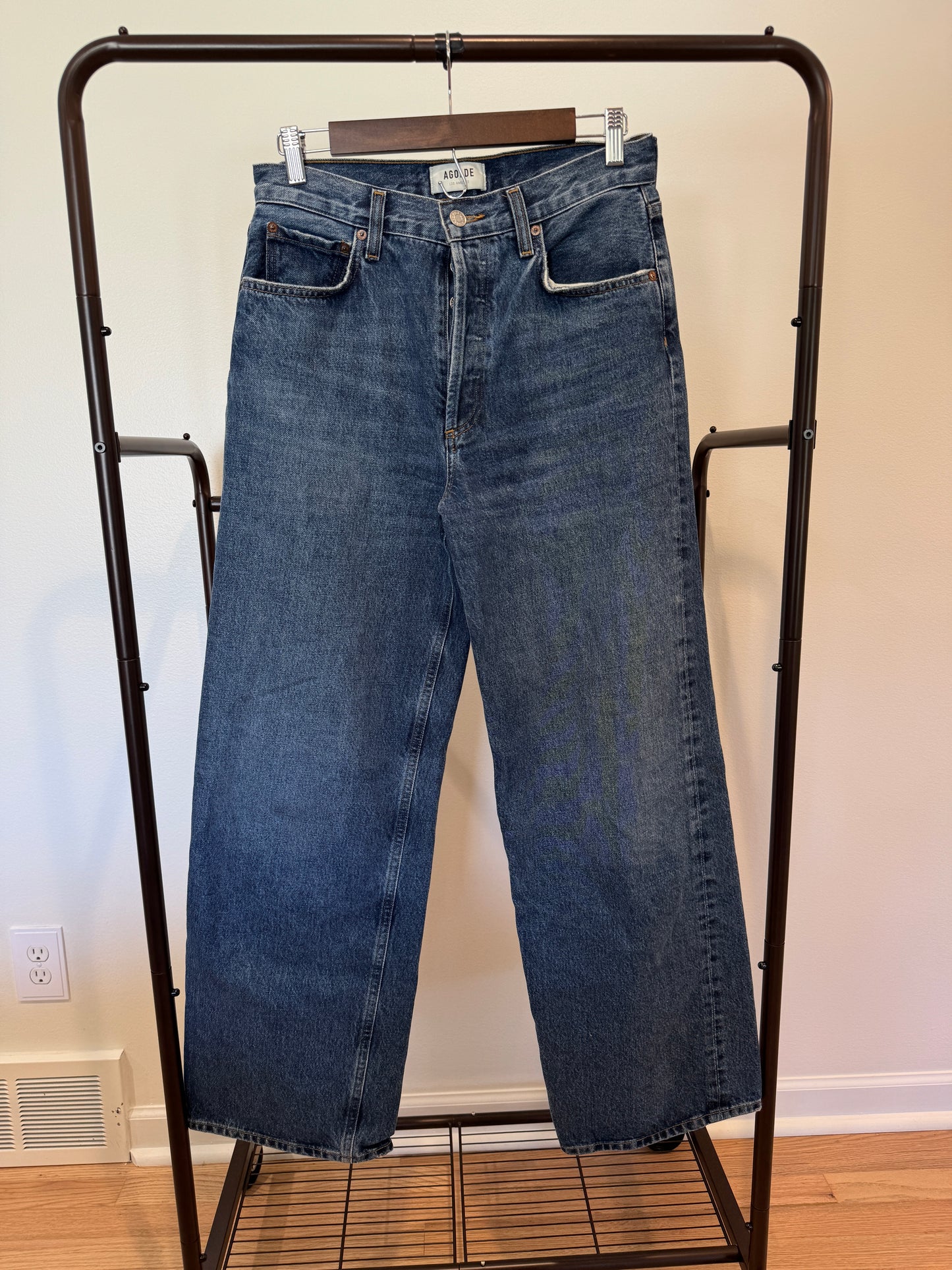 Agolde Low Slung Baggy Jeans in IMGE size 25