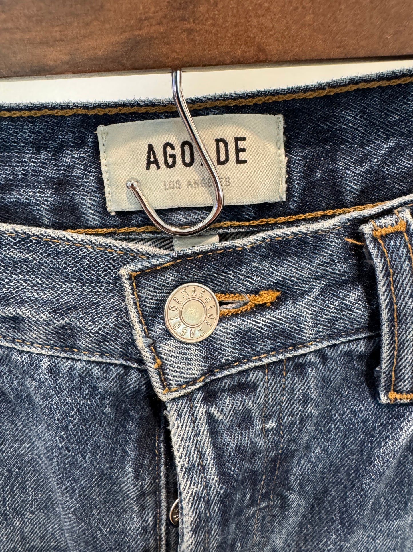 Agolde Low Slung Baggy Jeans in IMGE size 25