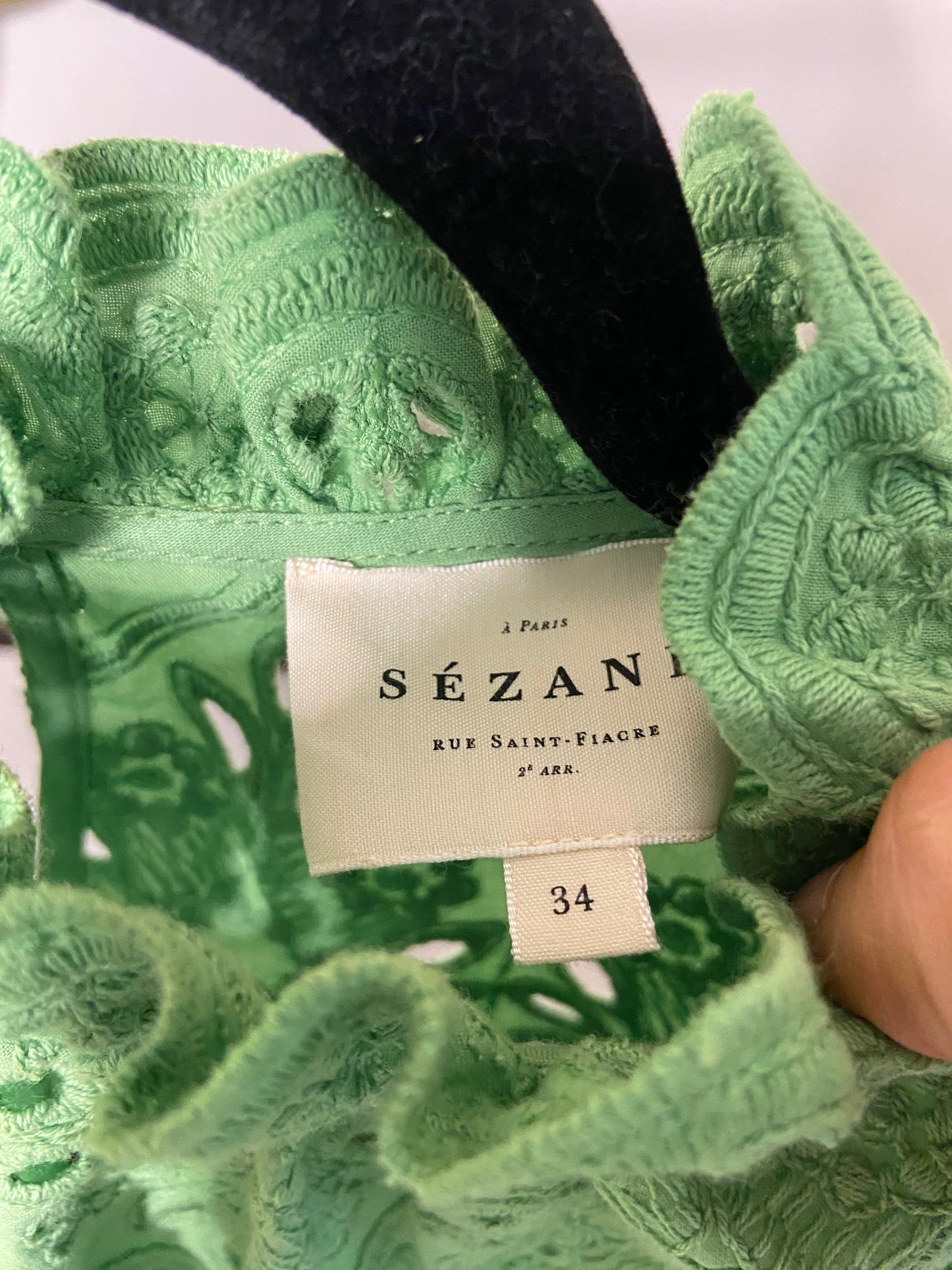 Sezane Louisah Blouse size 34 - US 2