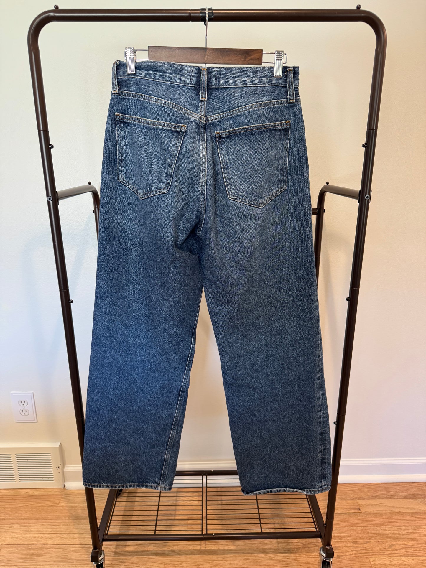 Agolde Low Slung Baggy Jeans in IMGE size 25