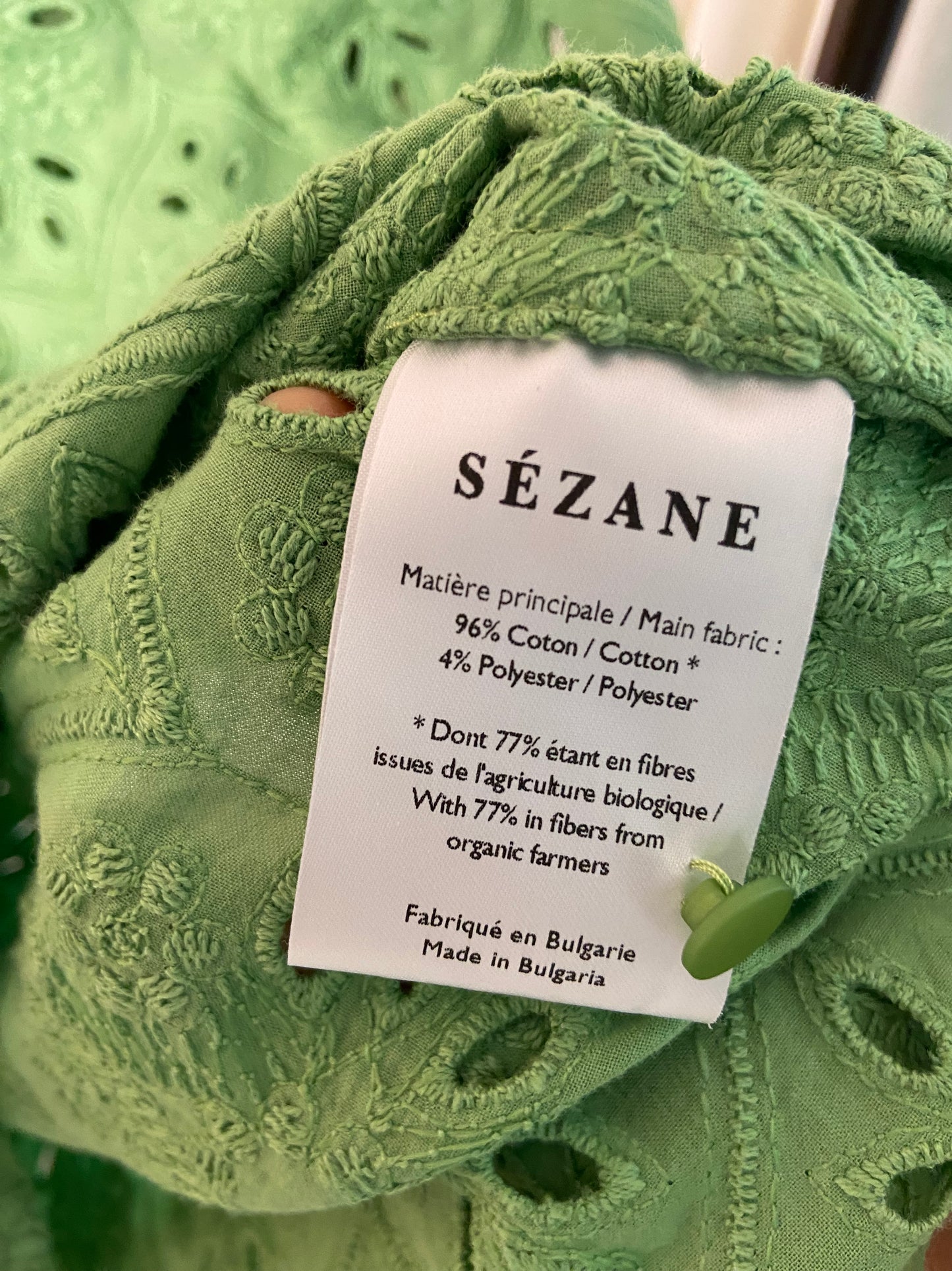 Sezane Louisah Blouse size 34 - US 2