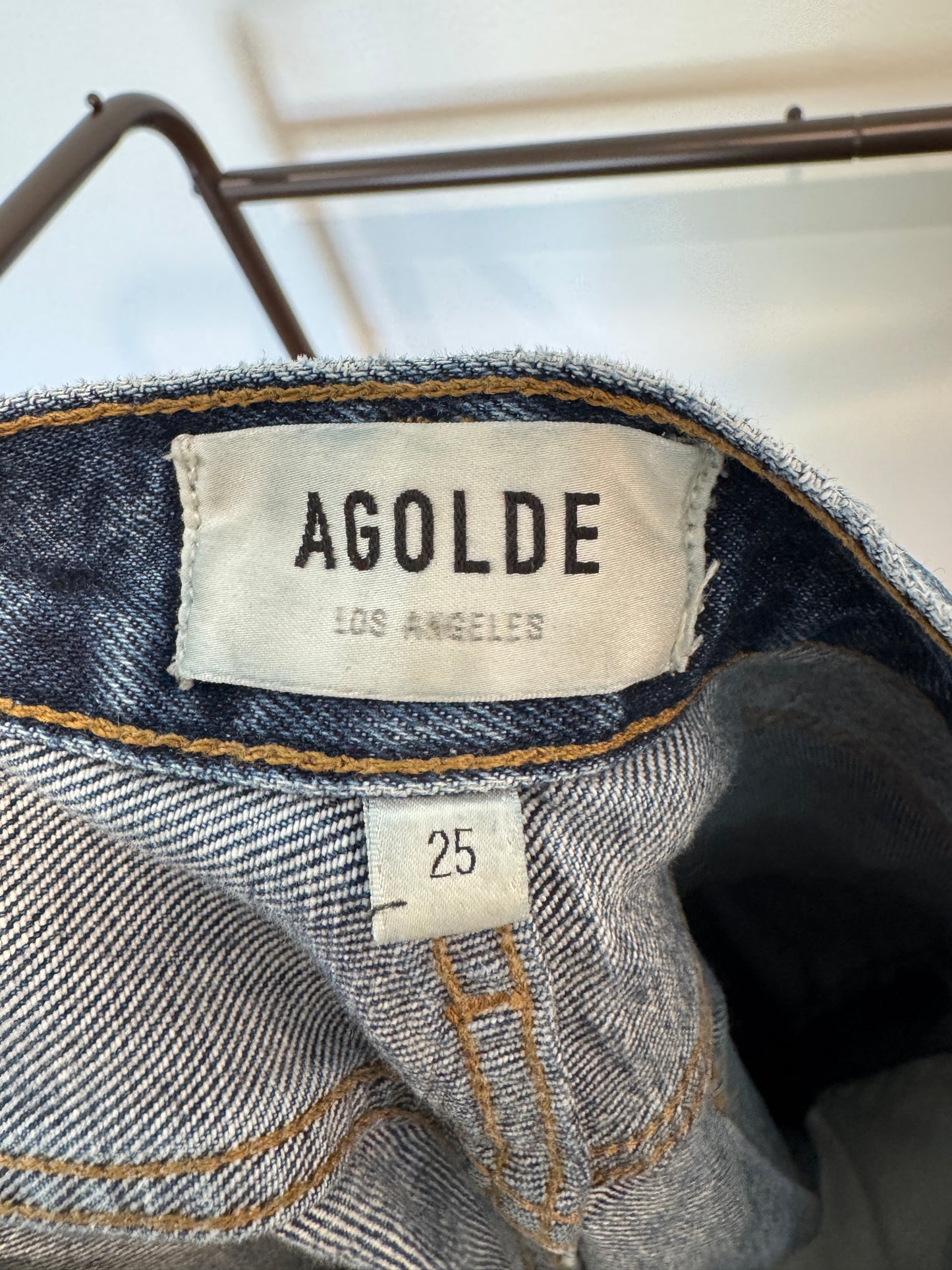 Agolde Low Slung Baggy Jeans in IMGE size 25