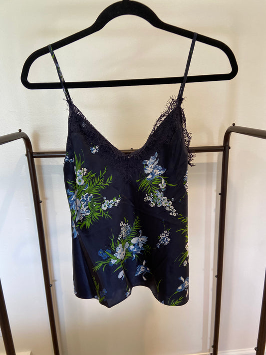 Veronica Beard Ciarlo Stretch-Silk Cami size 4