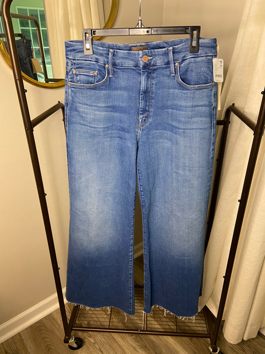 Mother The Lil Roller Fray Jeans size 31 PETITE