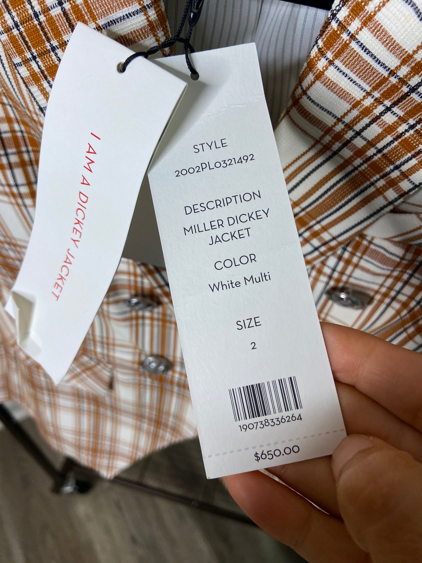 Veronica Beard Miller Dickey Jacket size 2