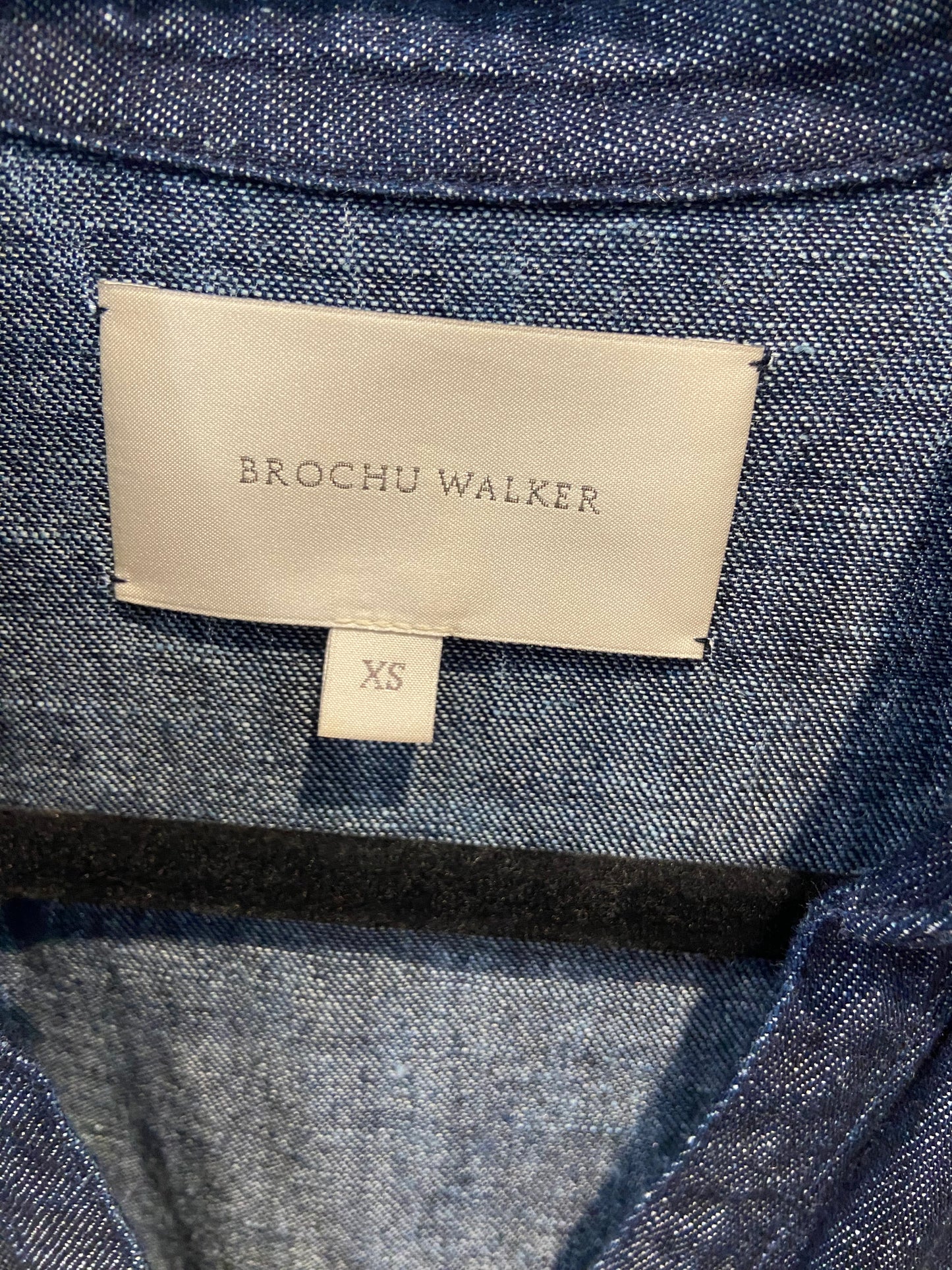 Brochu Walker The Havana Indigo Denim Dress size XS