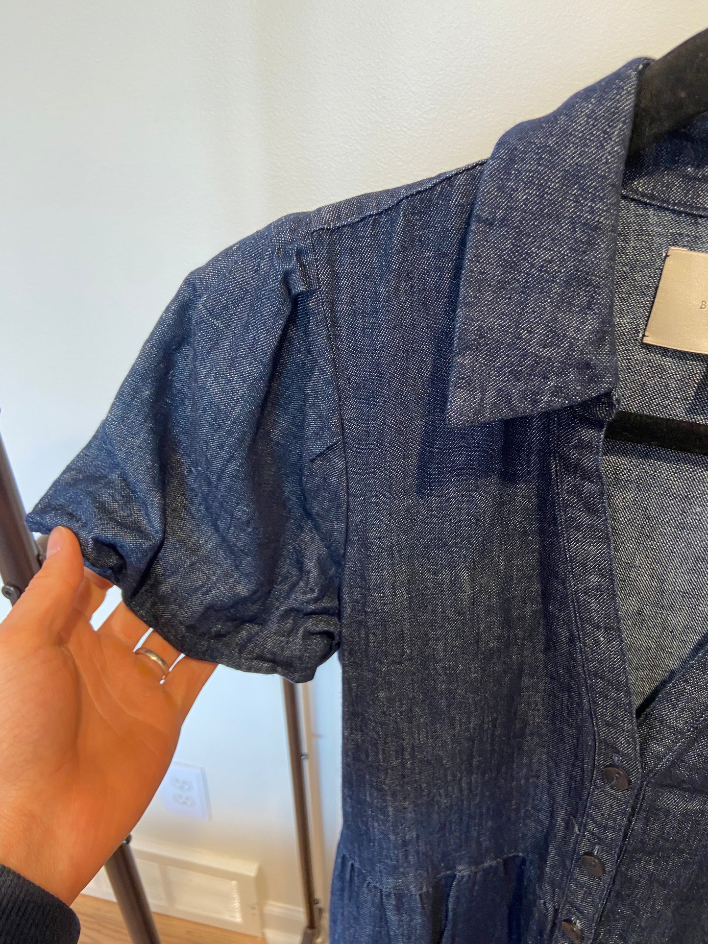 Brochu Walker The Havana Indigo Denim Dress size XS