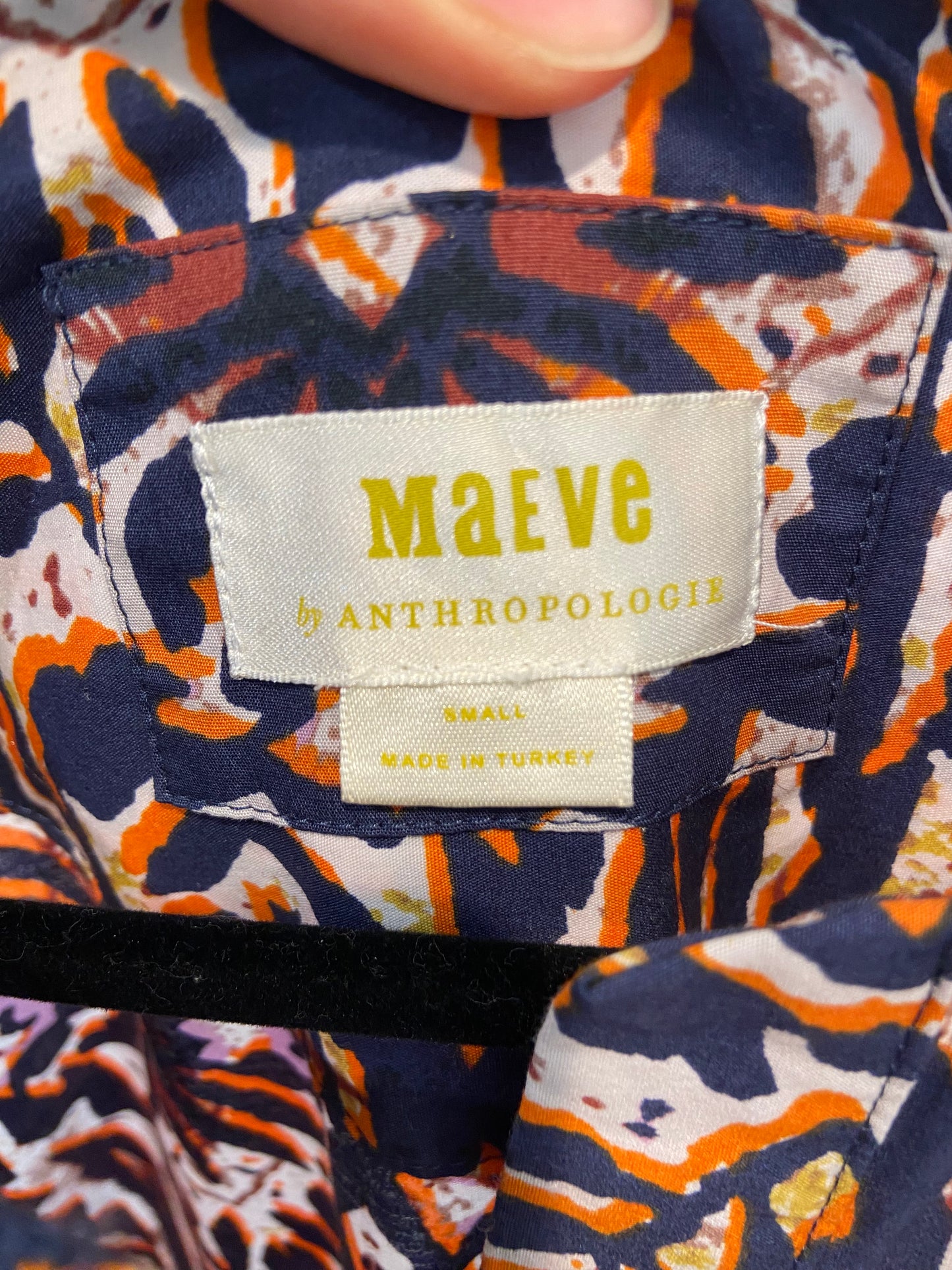 Anthropologie Maeve Somerset in Floral Aztek size S