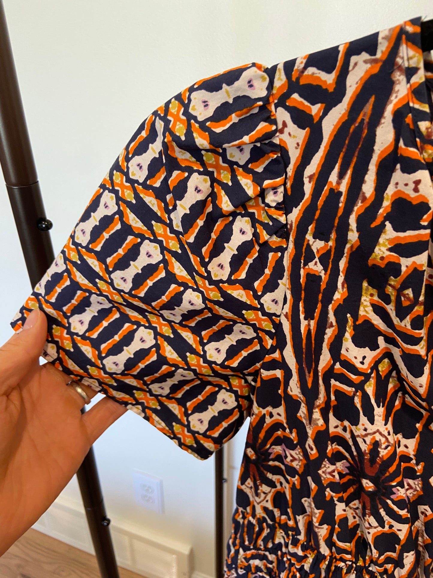 Anthropologie Maeve Somerset in Floral Aztek size S