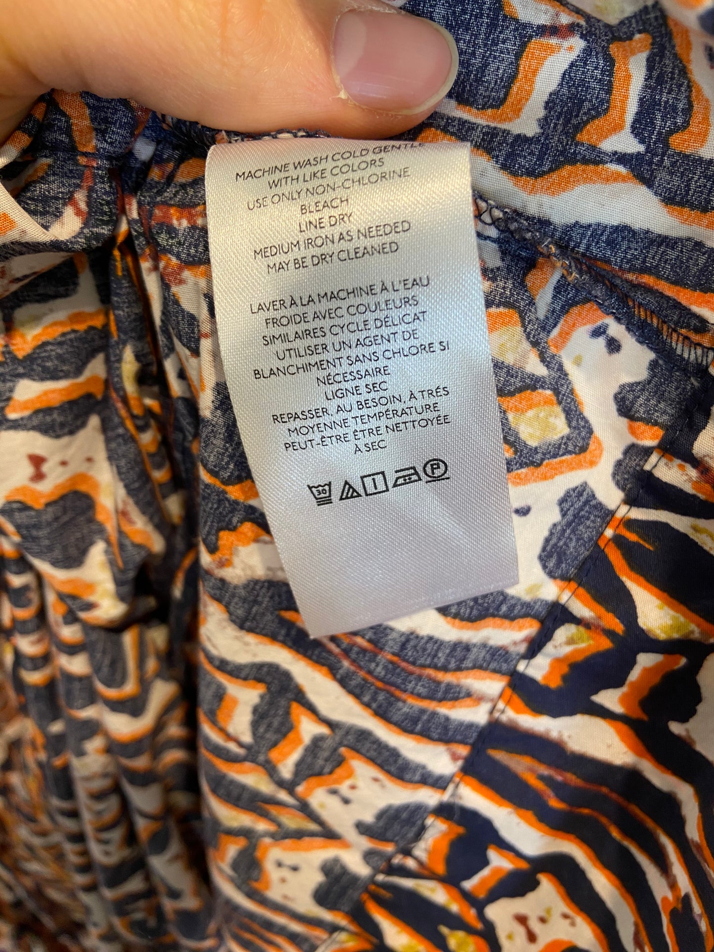Anthropologie Maeve Somerset in Floral Aztek size S