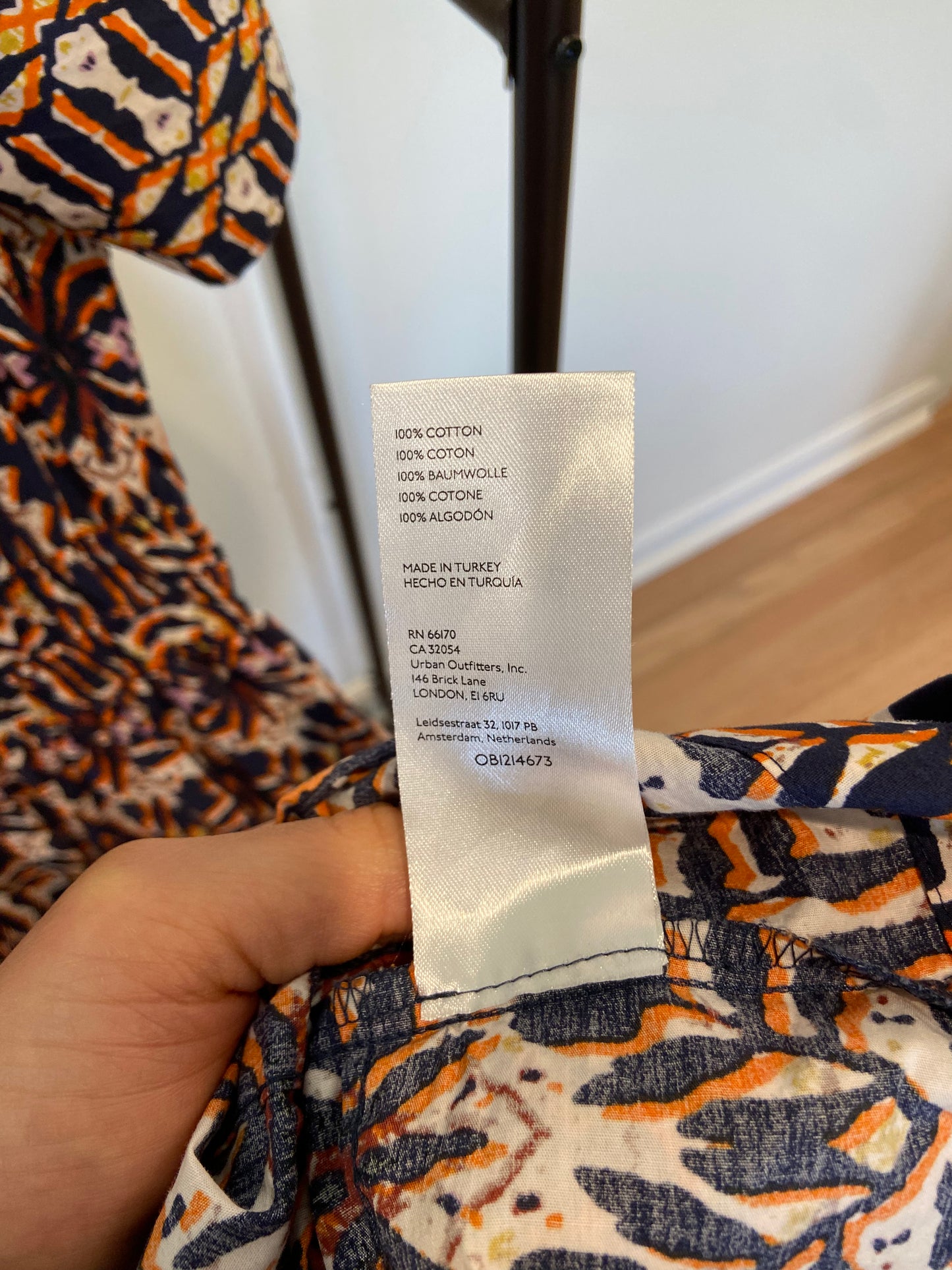 Anthropologie Maeve Somerset in Floral Aztek size S