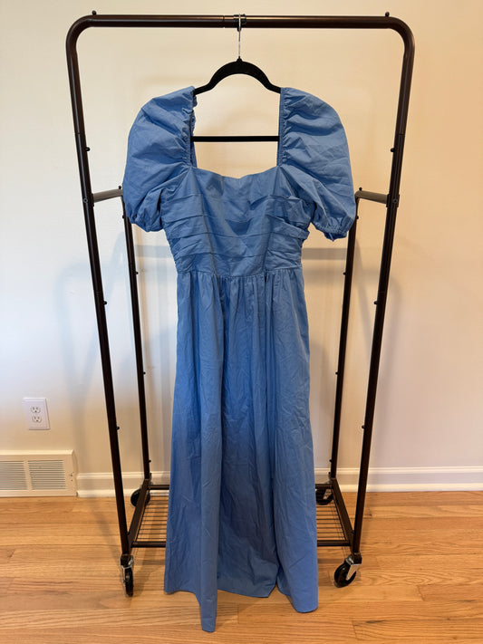 Boden Ruched Bodice Midi Dress size 8