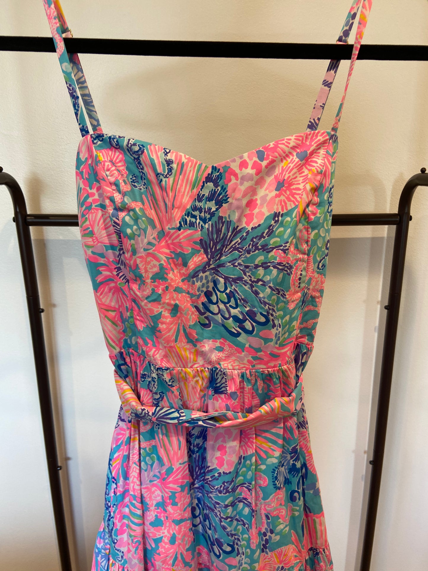 Lilly Pulitzer Edith Soiree Midi Dress size 8