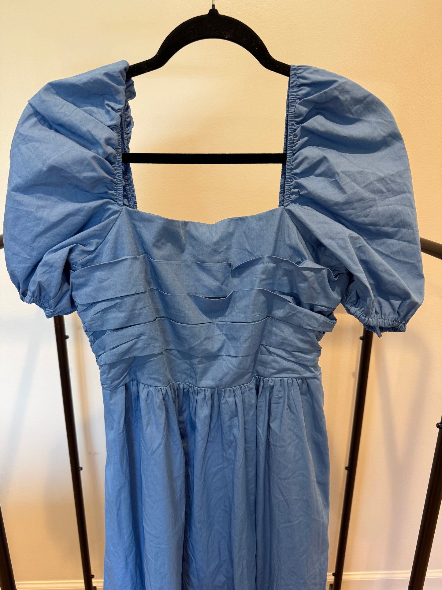 Boden Ruched Bodice Midi Dress size 8
