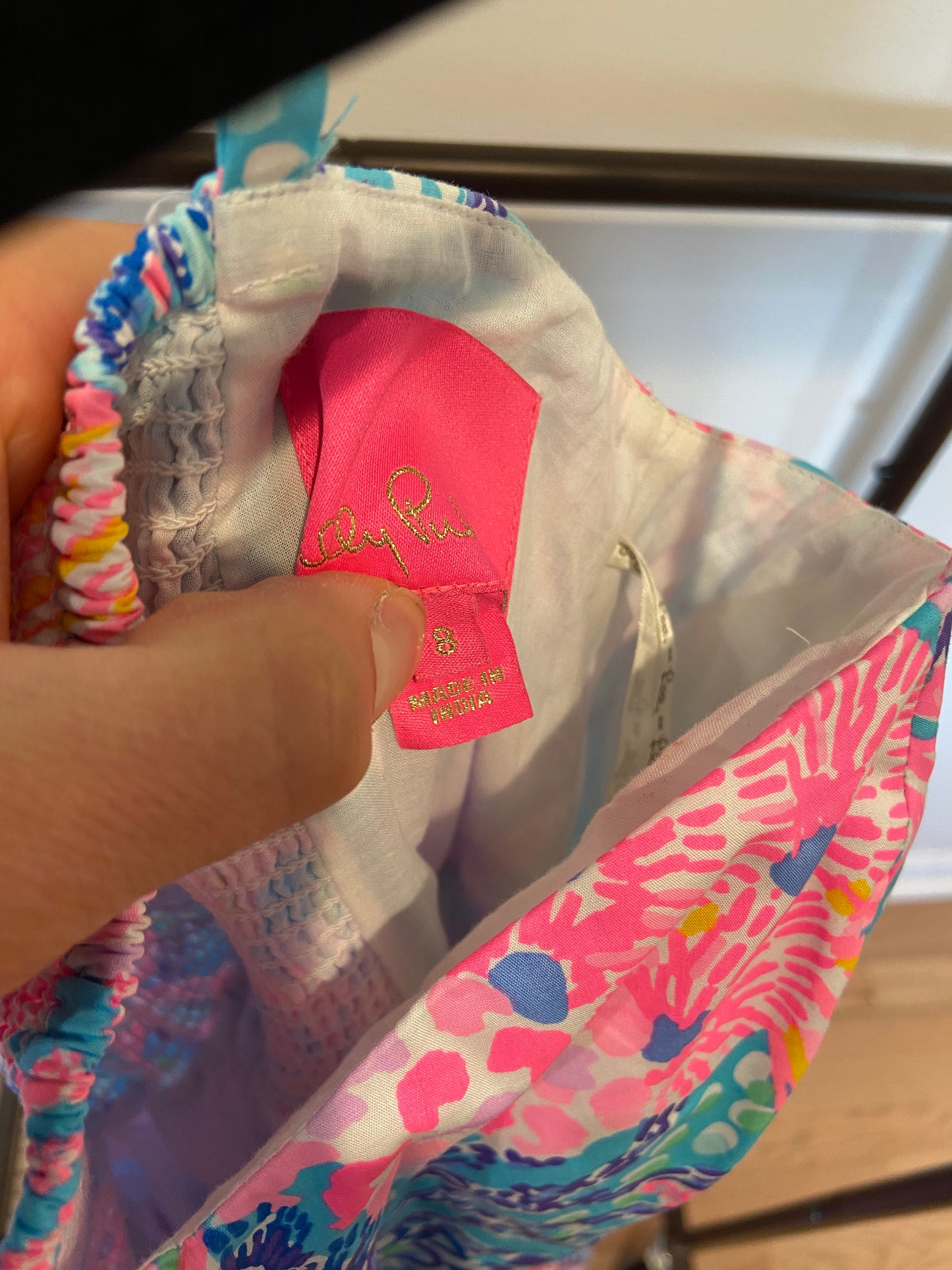 Lilly Pulitzer Edith Soiree Midi Dress size 8