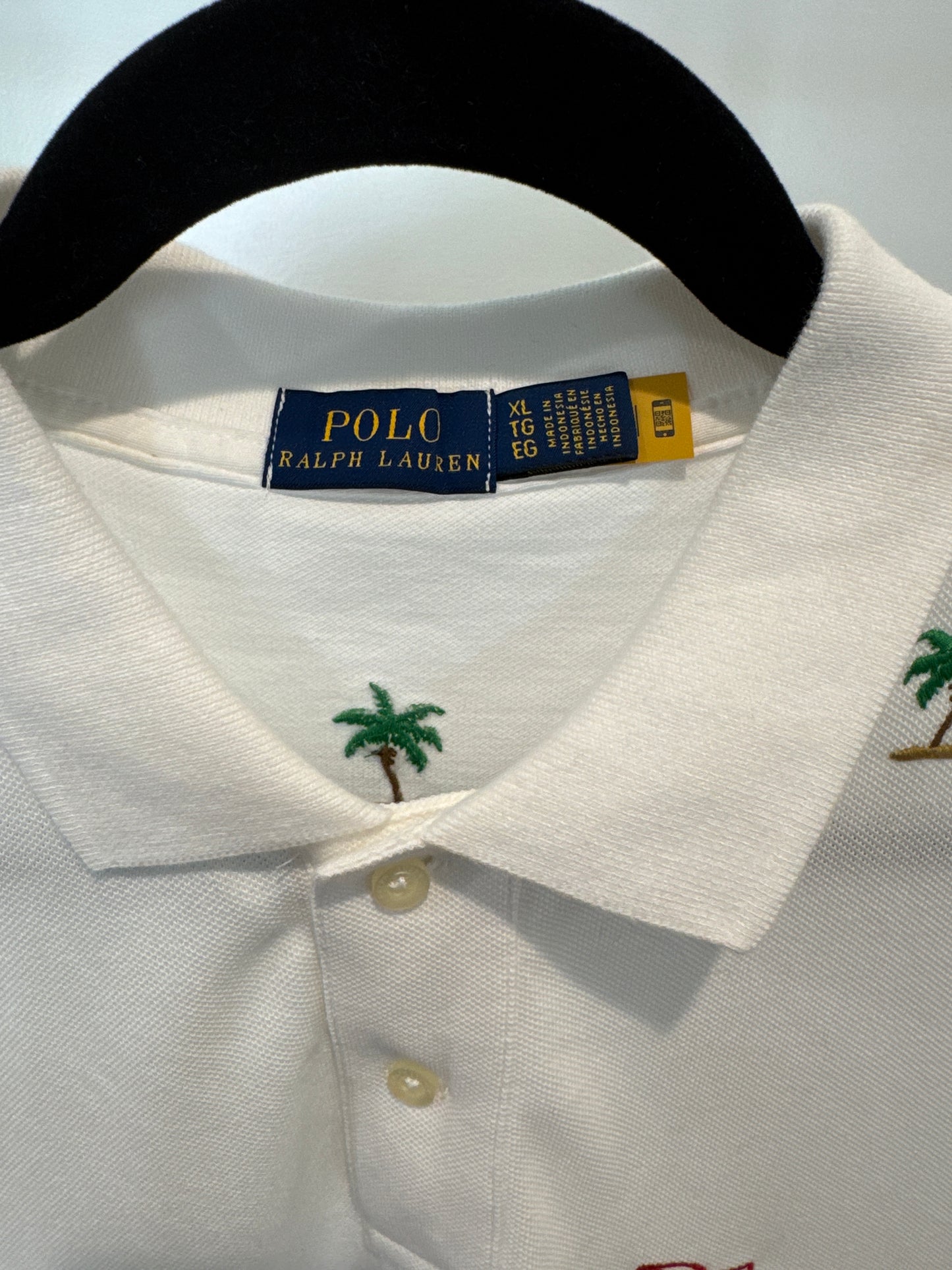 Polo Ralph Lauren White Allover Embroidered Pony Dress size XL