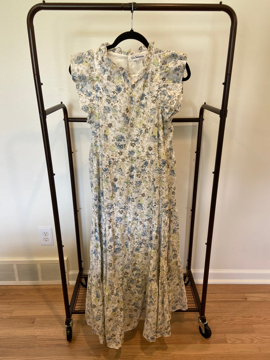En Saison Eliza Floral Tiered Midi Dress size M