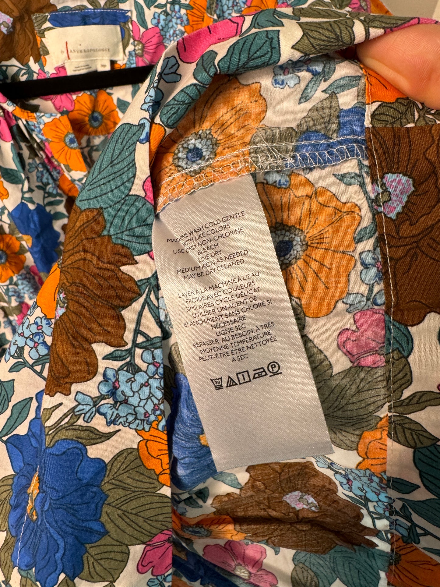 Anthropologie Somerset Mini Dress size M PETITE