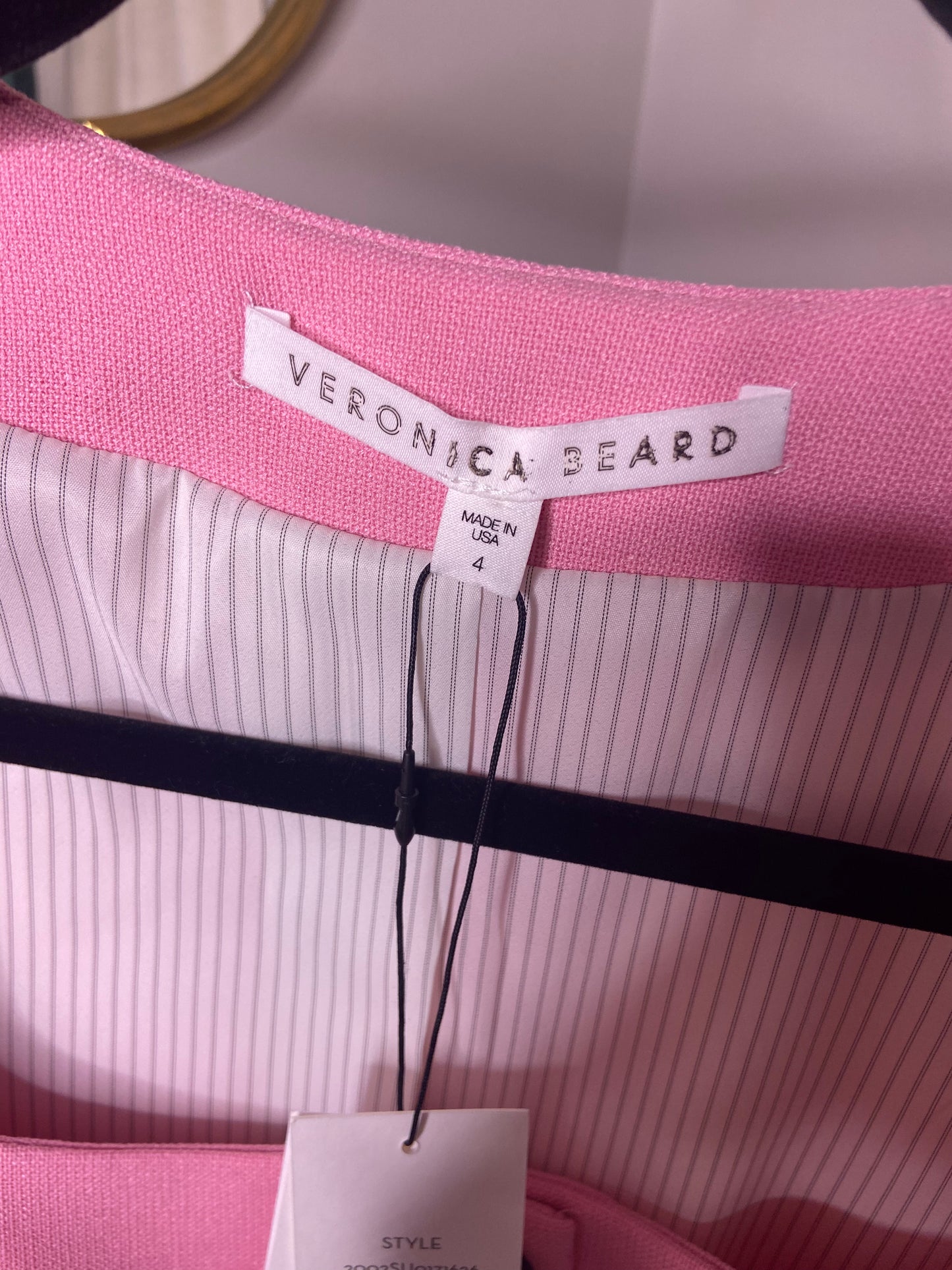 Veronica Beard Ria Collarless Jacket size 4