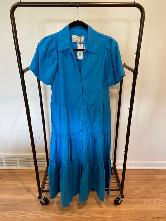 Brochu Walker The Havana Dress in Azure Blue size M