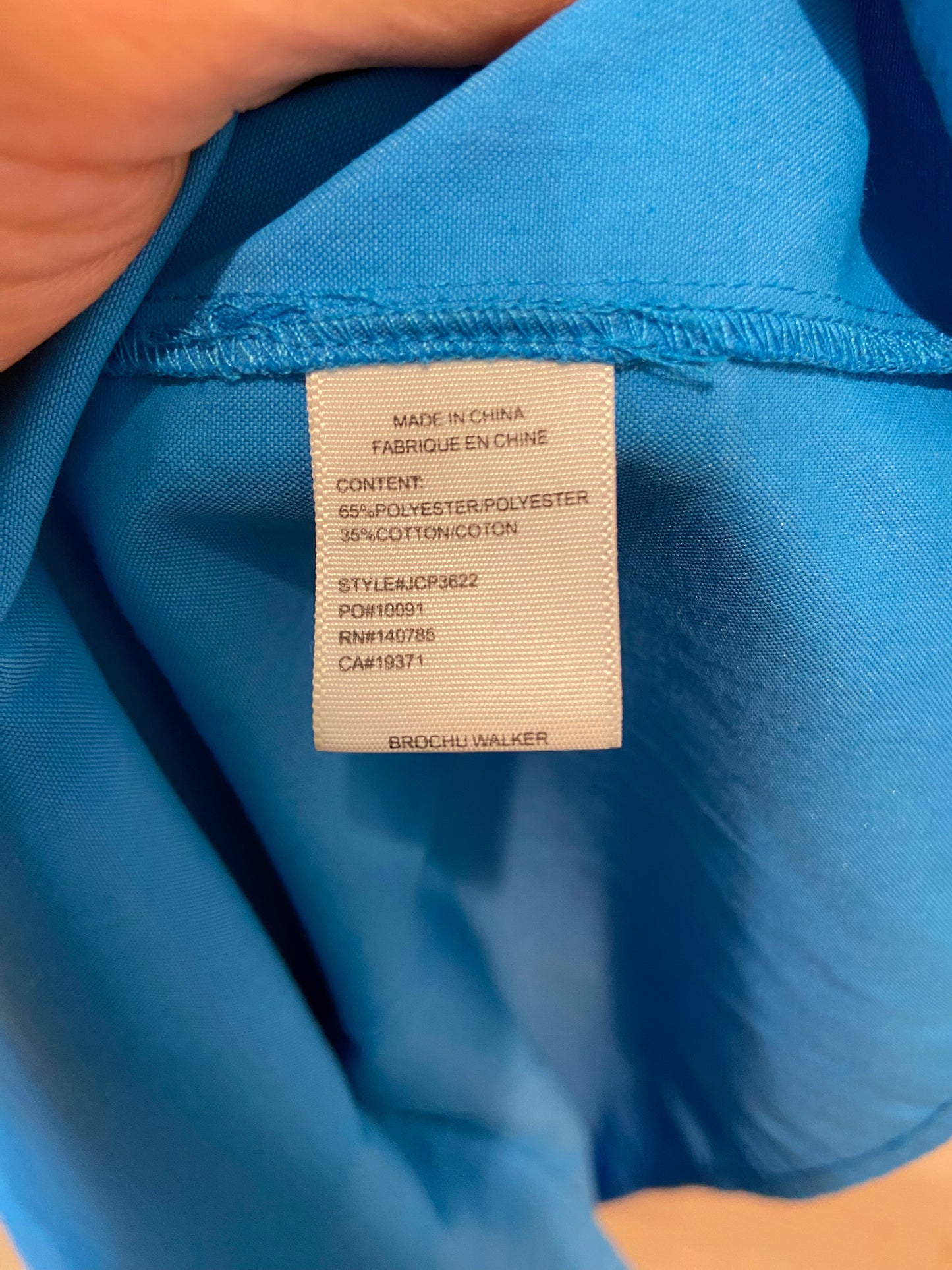 Brochu Walker The Havana Dress in Azure Blue size M