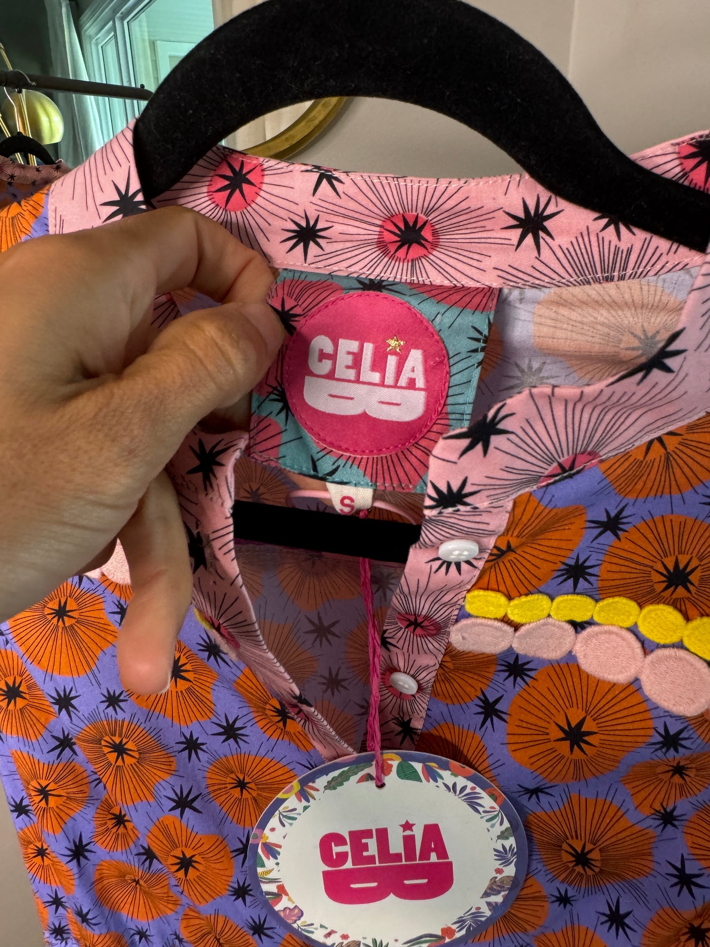 Celia B Zante Midi Dress size S