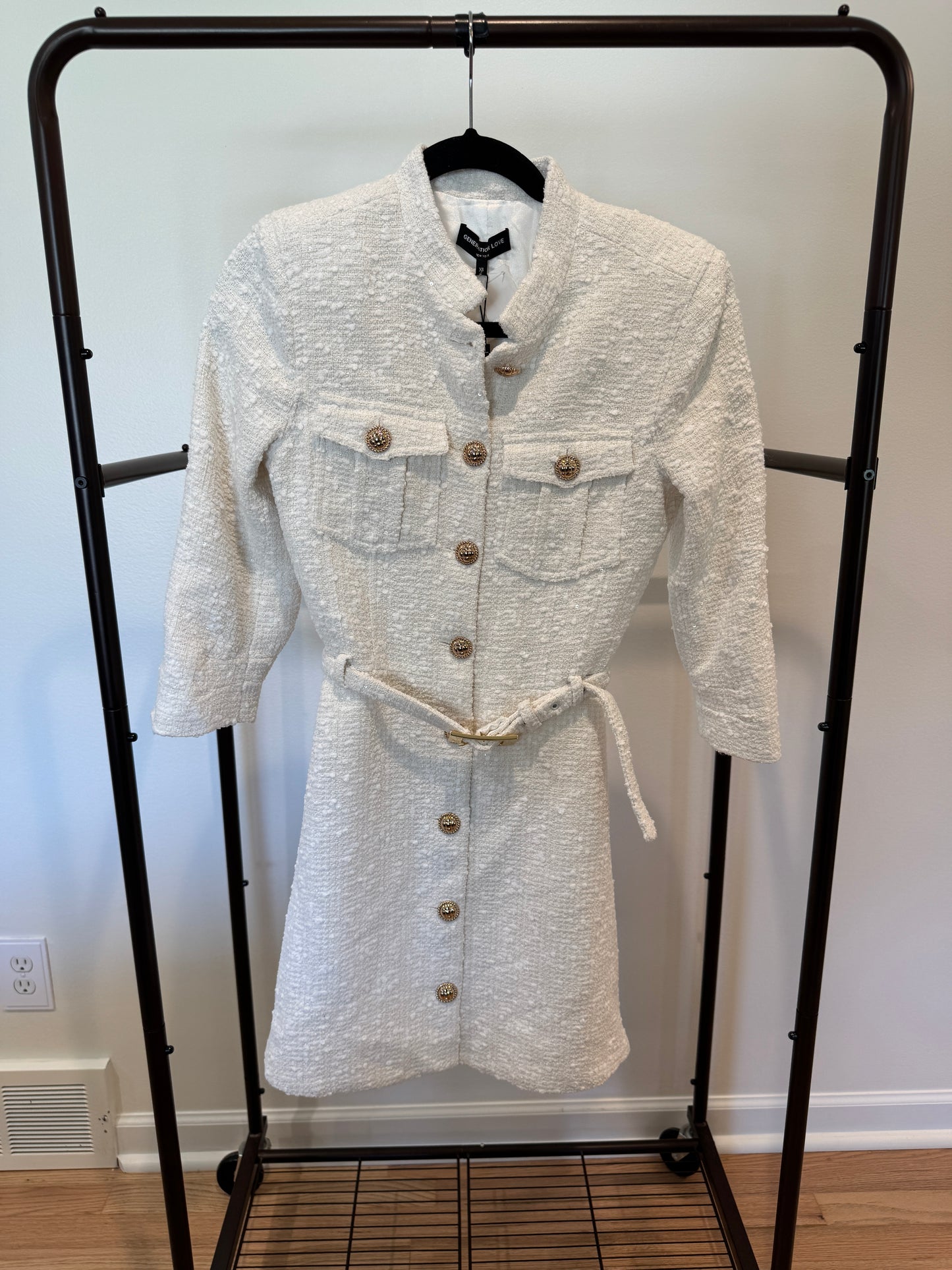 Generation Love June Tweed Mini Dress size XS