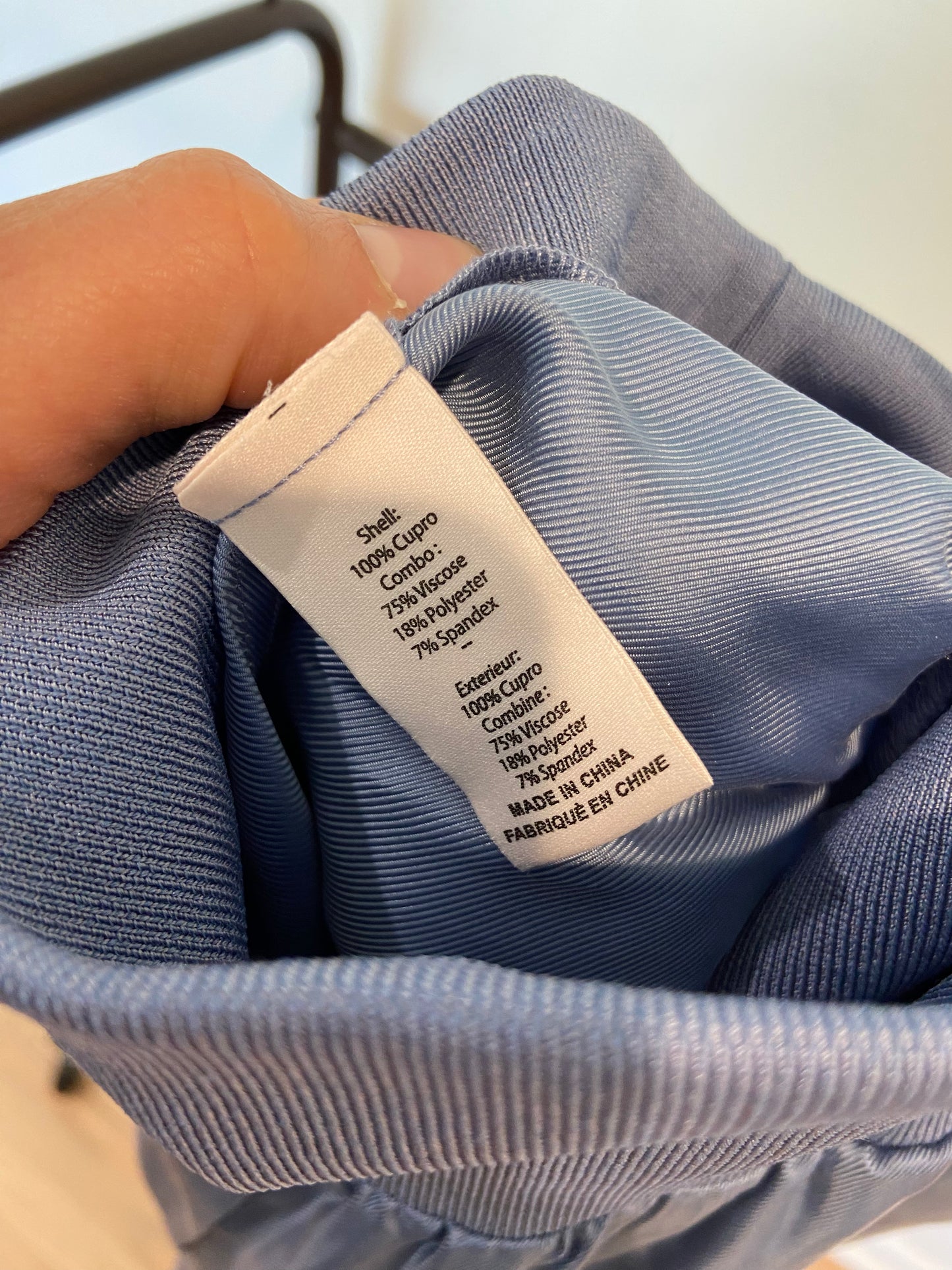 Cinq a Sept Holly Ruffle Sleeve Jacket In Indigo and Giles Cargo Joggers size M