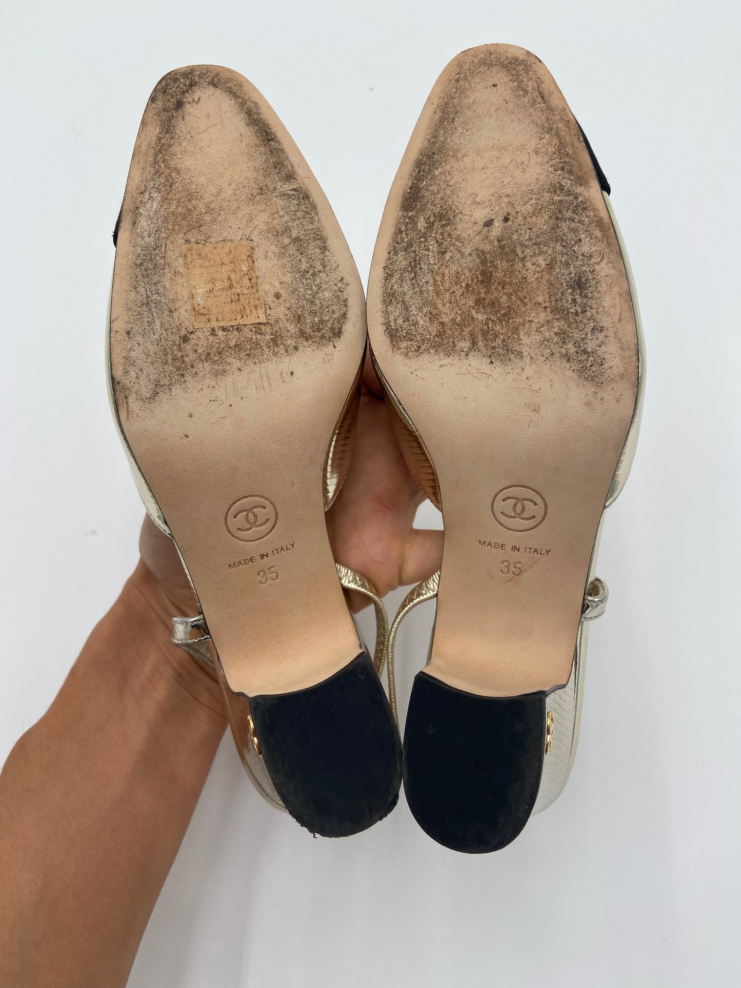Chanel Slingbacks Heels size 35