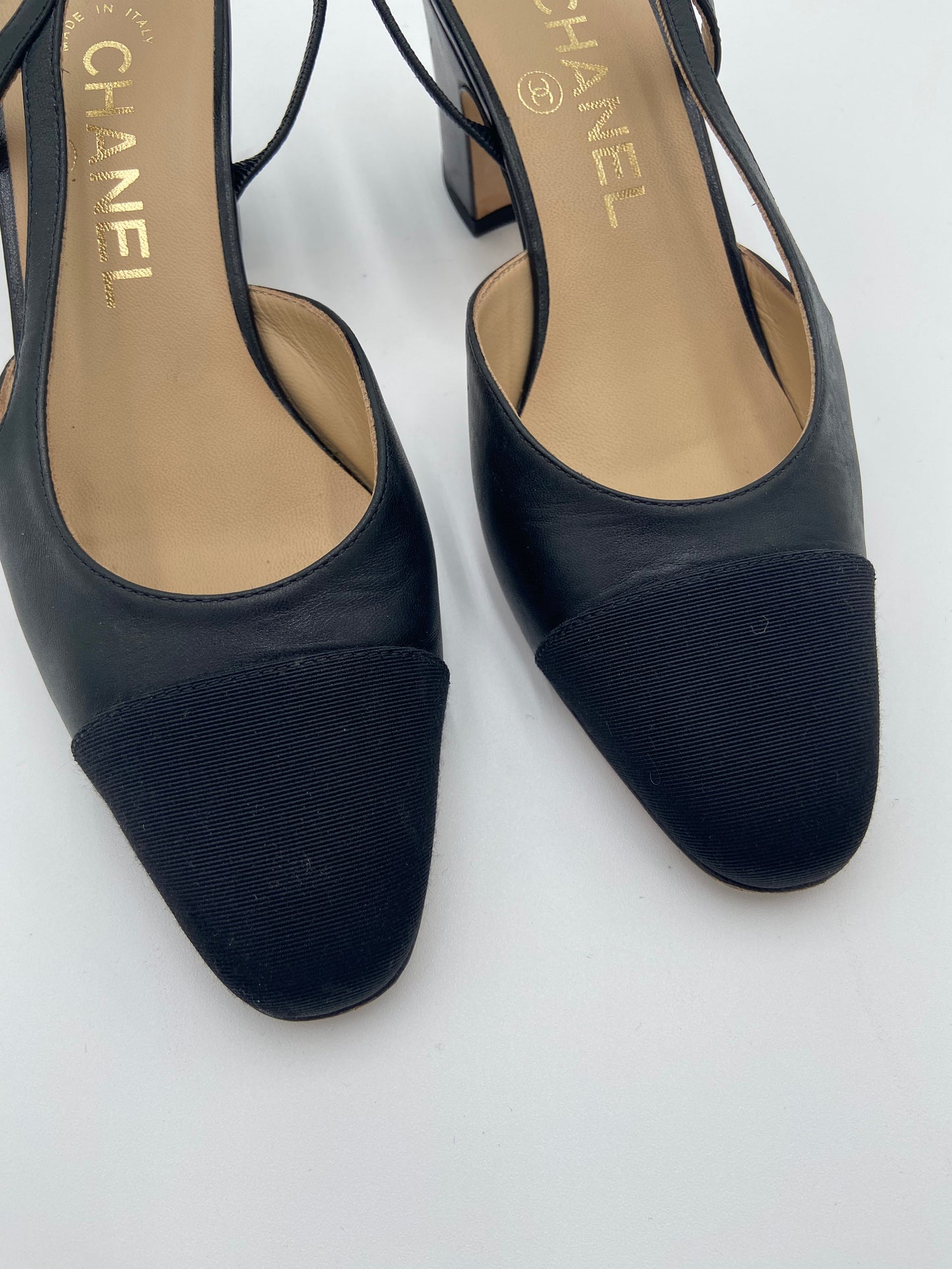 Chanel Slingback Heels size 35